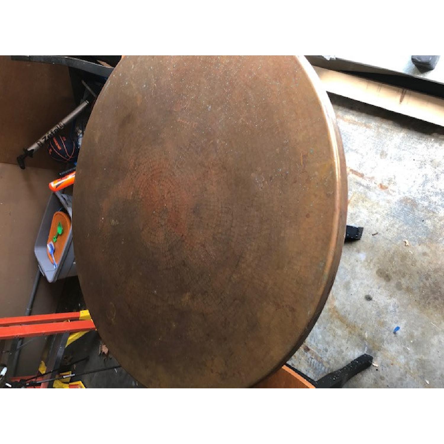 Bassett Custom Copper Top Dining Table - image-4