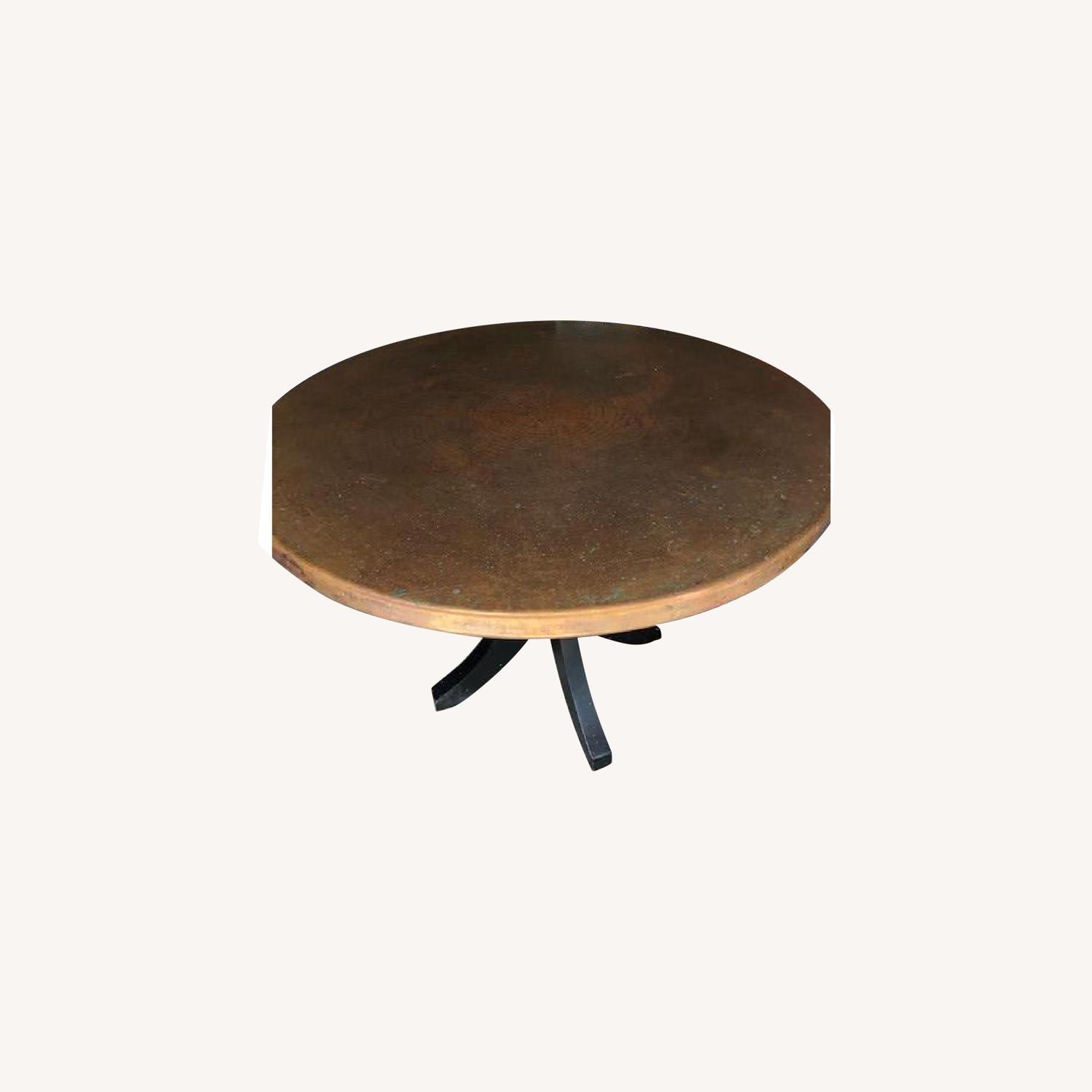 Bassett Custom Copper Top Dining Table - image-0