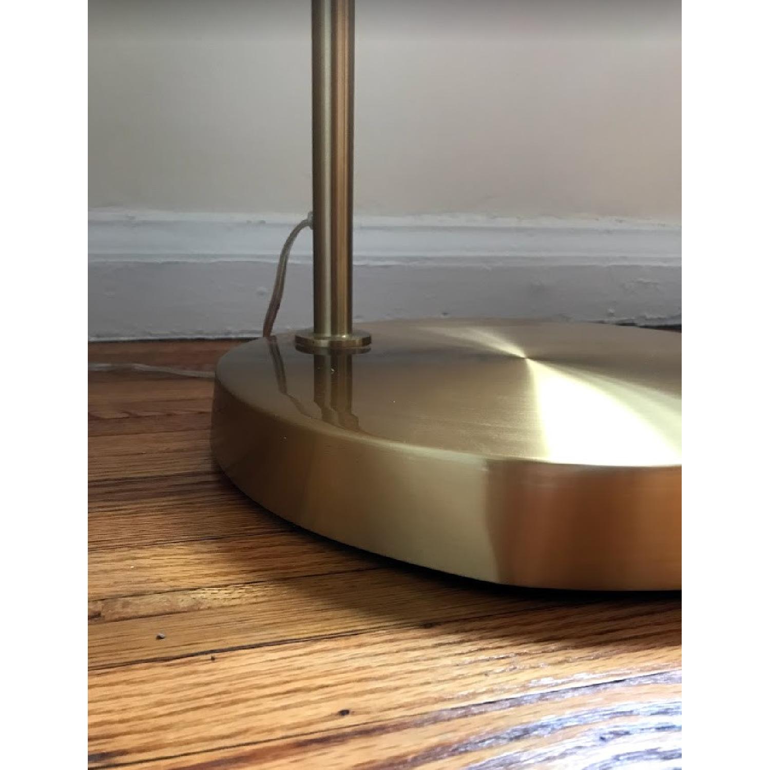 West Elm Overarching Acrylic Shade Floor Lamp - image-4