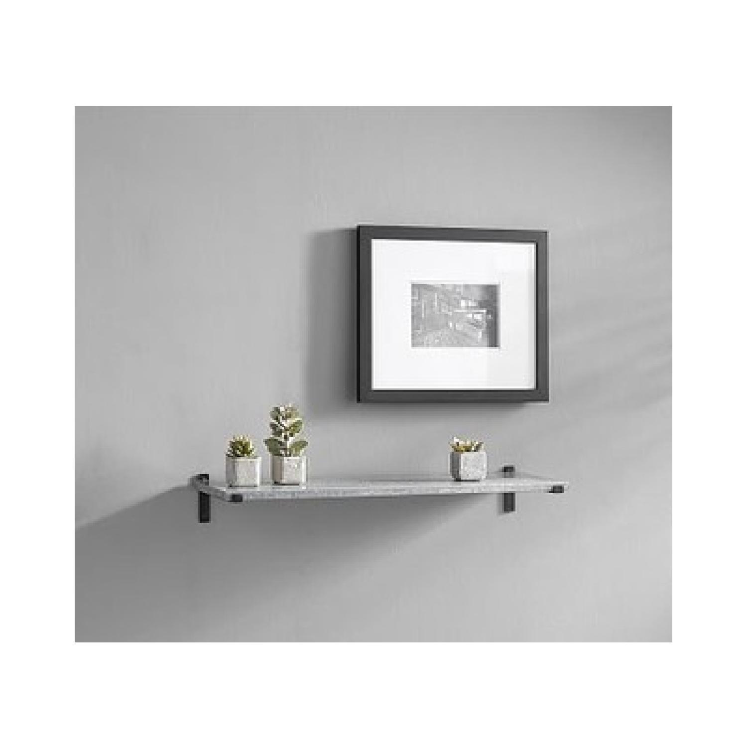Pottery Barn Galvanized Shelves - image-1