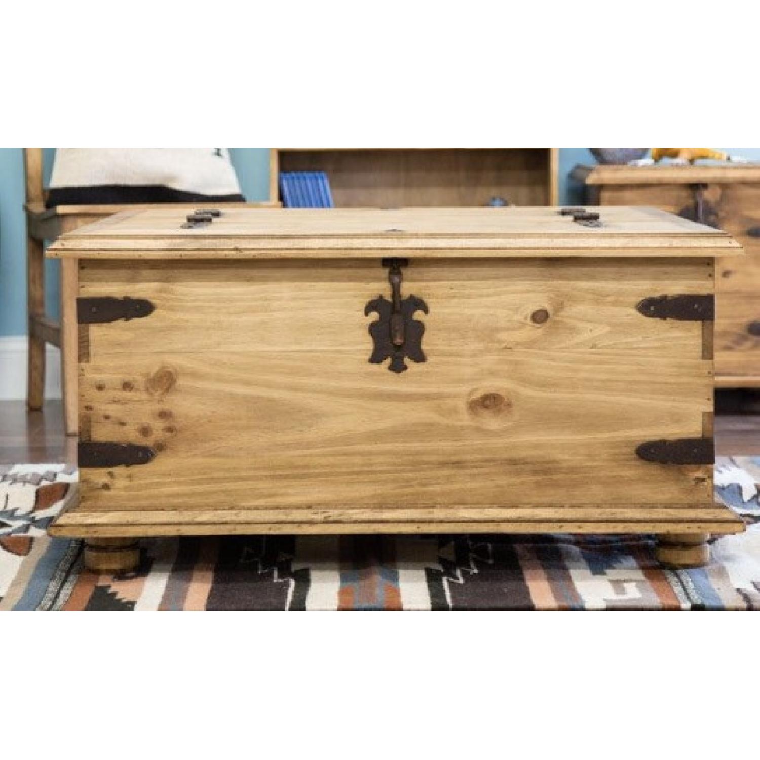 Pine Trunk Coffee Table - image-2