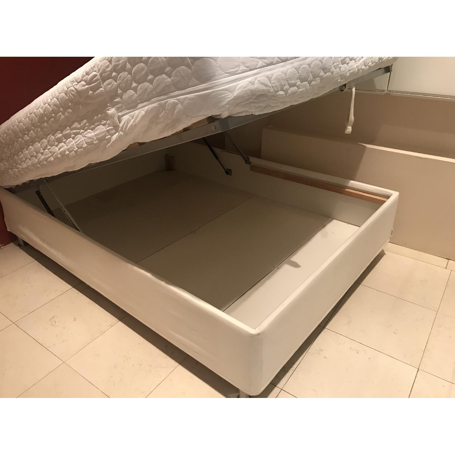 Ikea Full Size Storage Bed in Natural Color - image-3