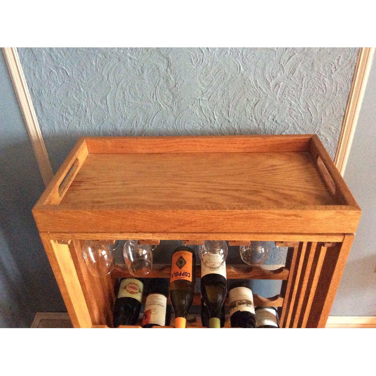 Crate & Barrel 24 Bottle Wine Rack - image-3