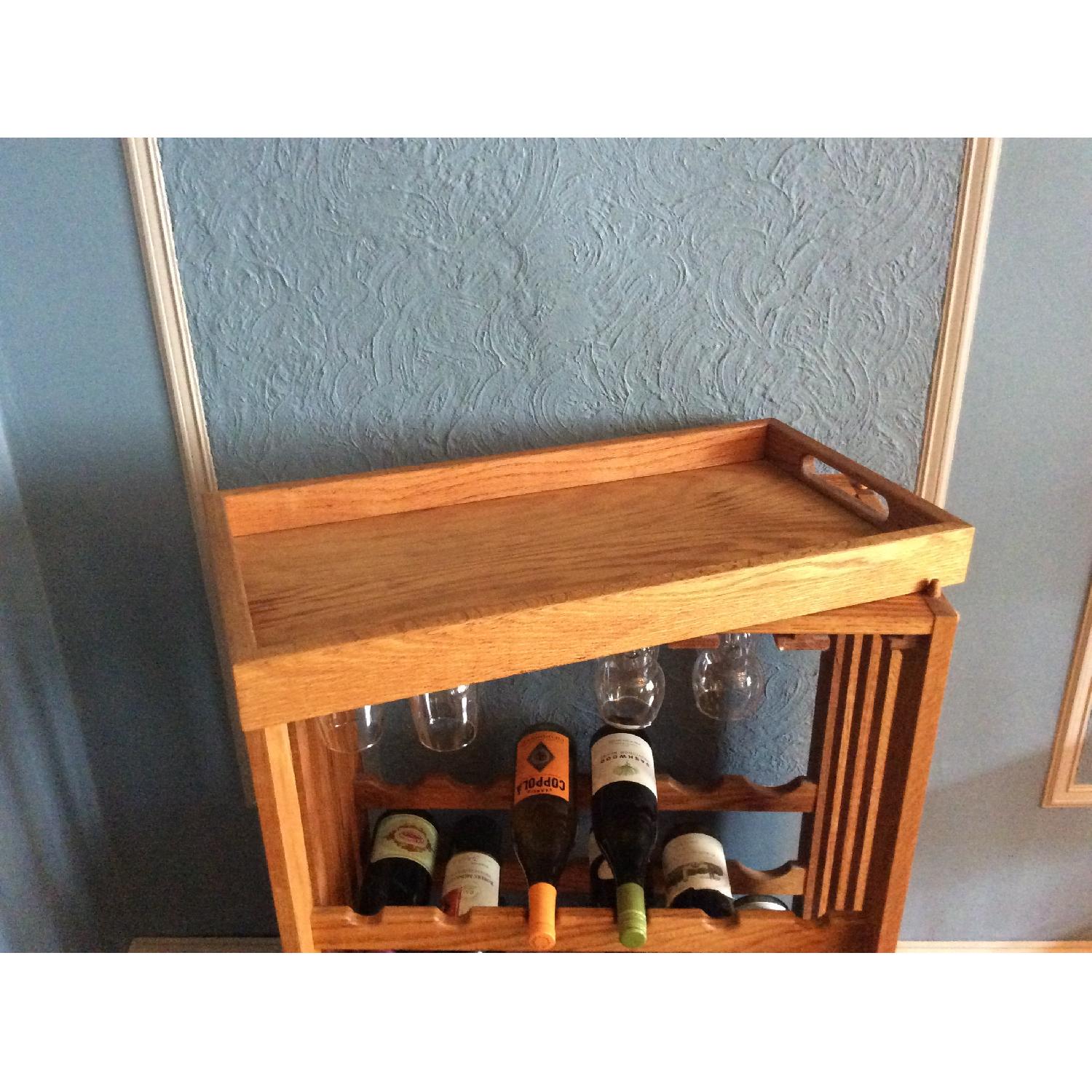 Crate & Barrel 24 Bottle Wine Rack - image-4