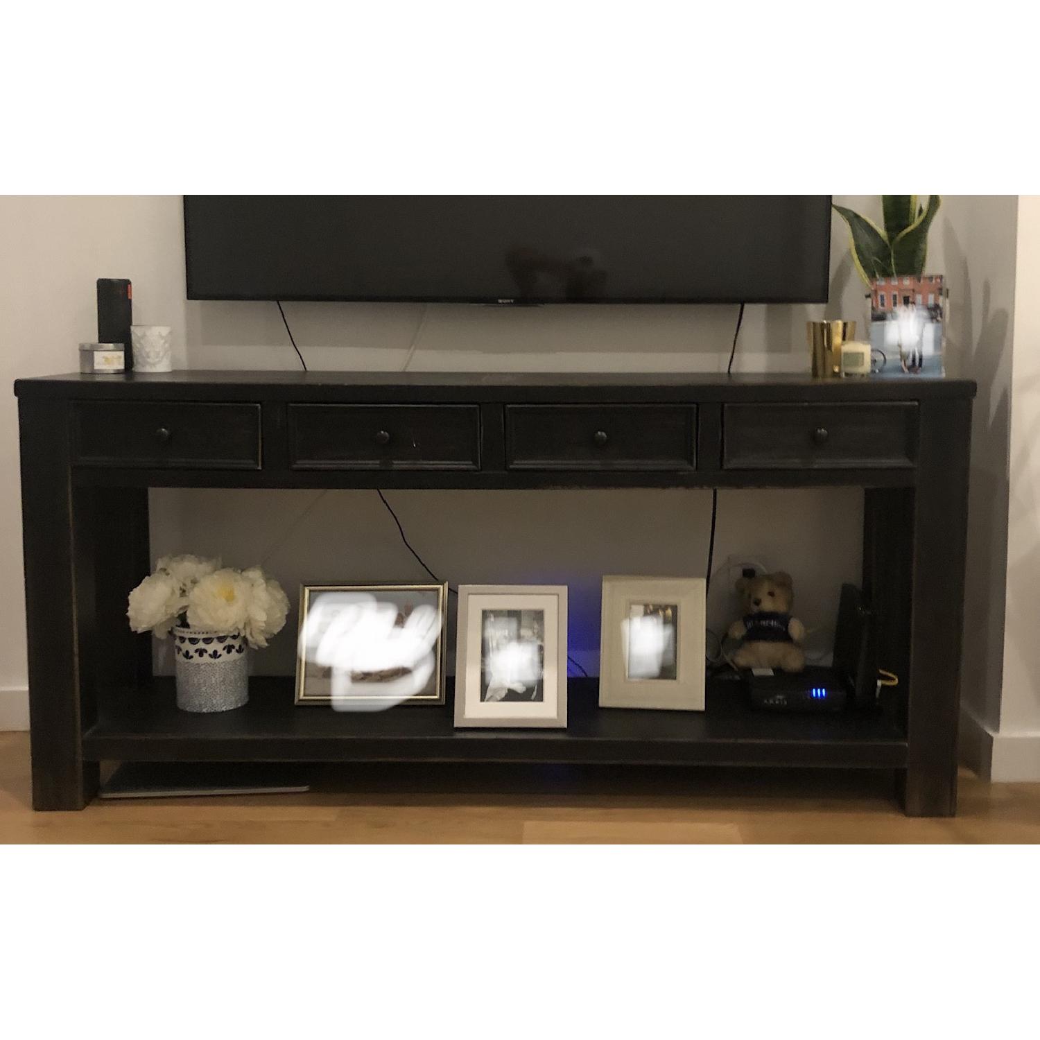 Safavieh Espresso Wood Console Table - image-1