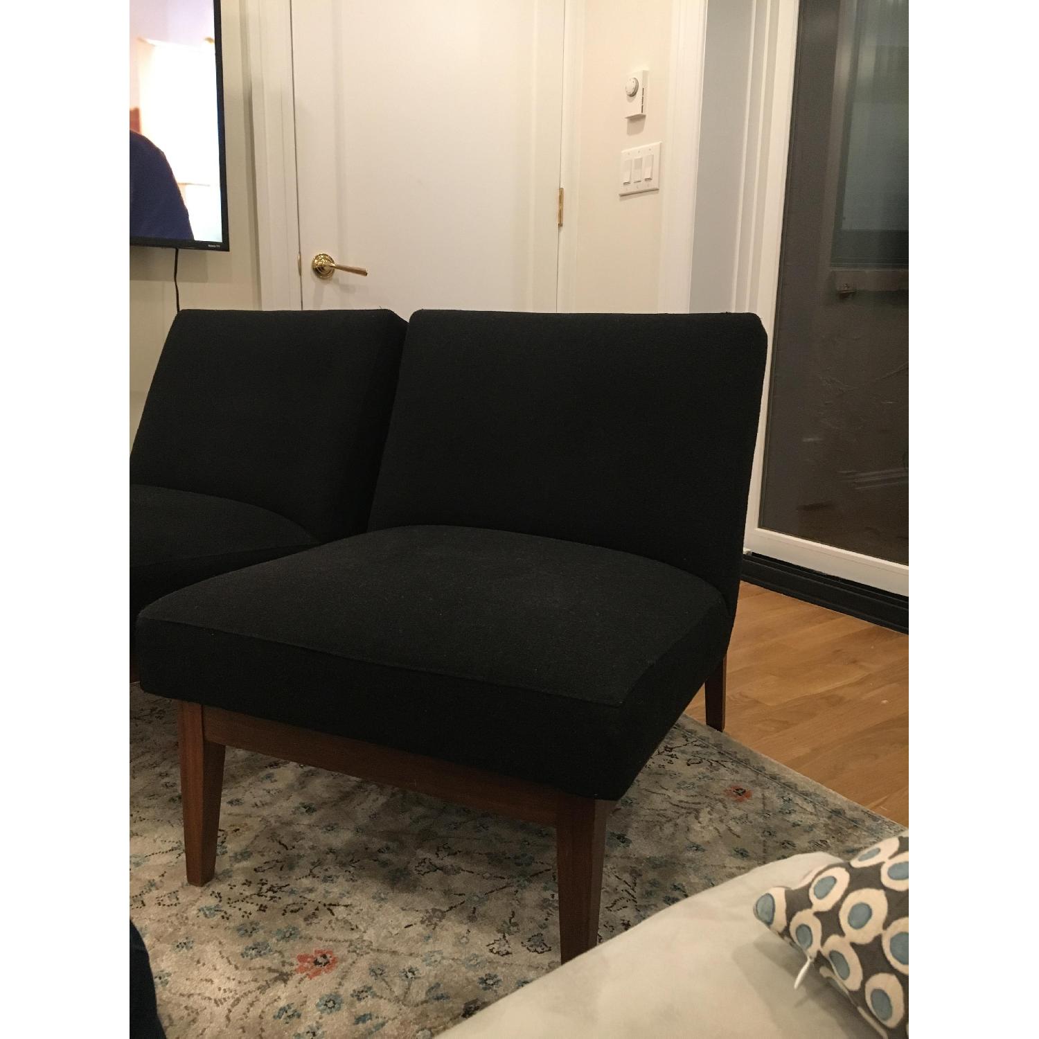 Room & Board Dark Grey Edwin Chair - image-4