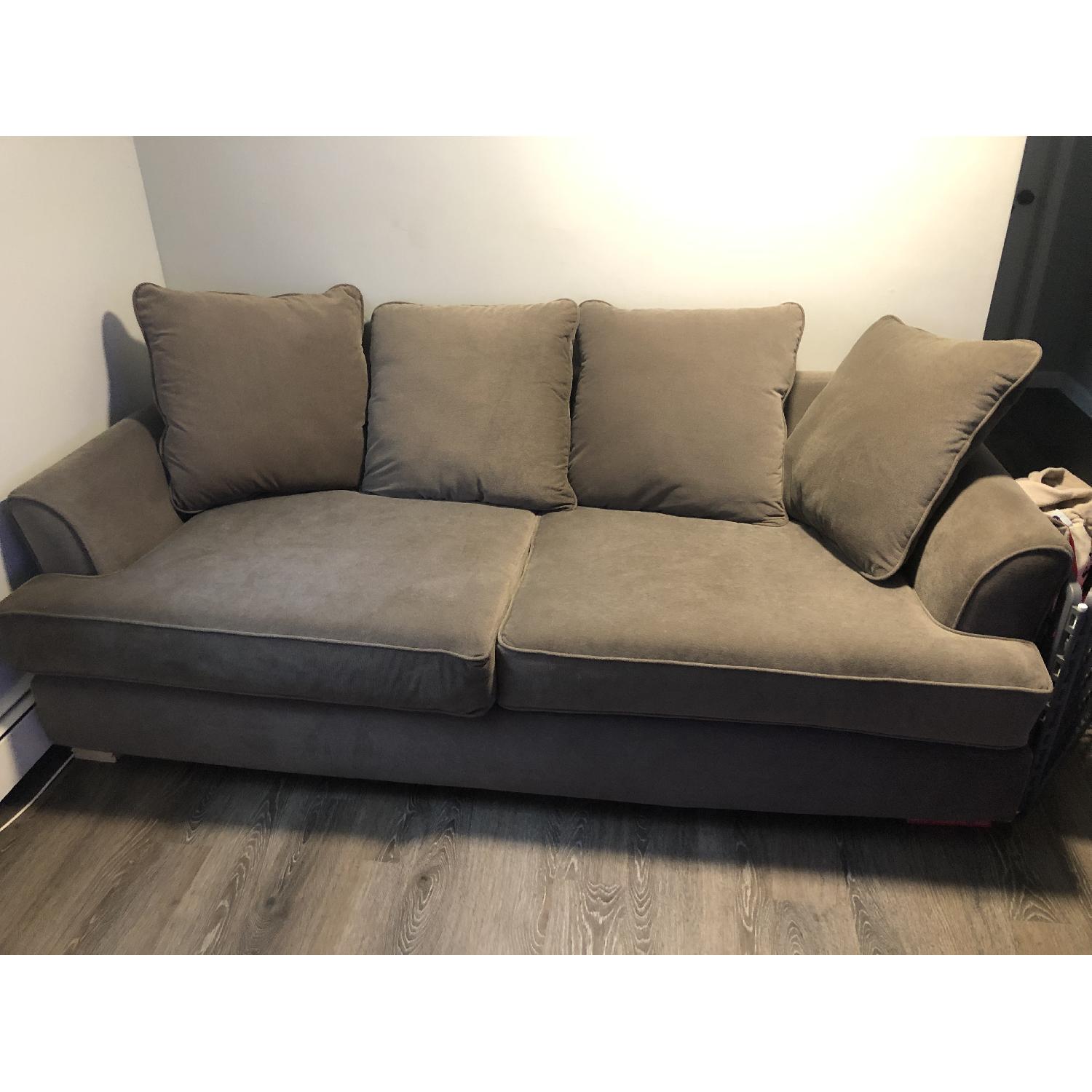 Lloyd of Chatham Tan Sofa - image-1