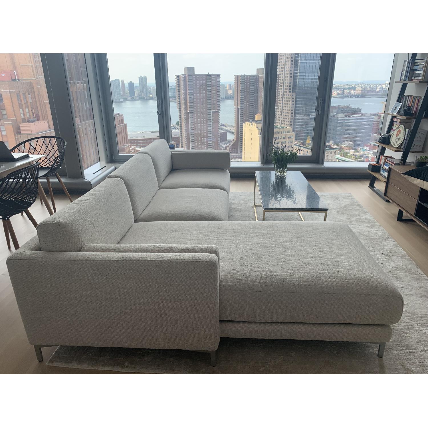 CB2 District 2-Piece Sectional Sofa - image-2