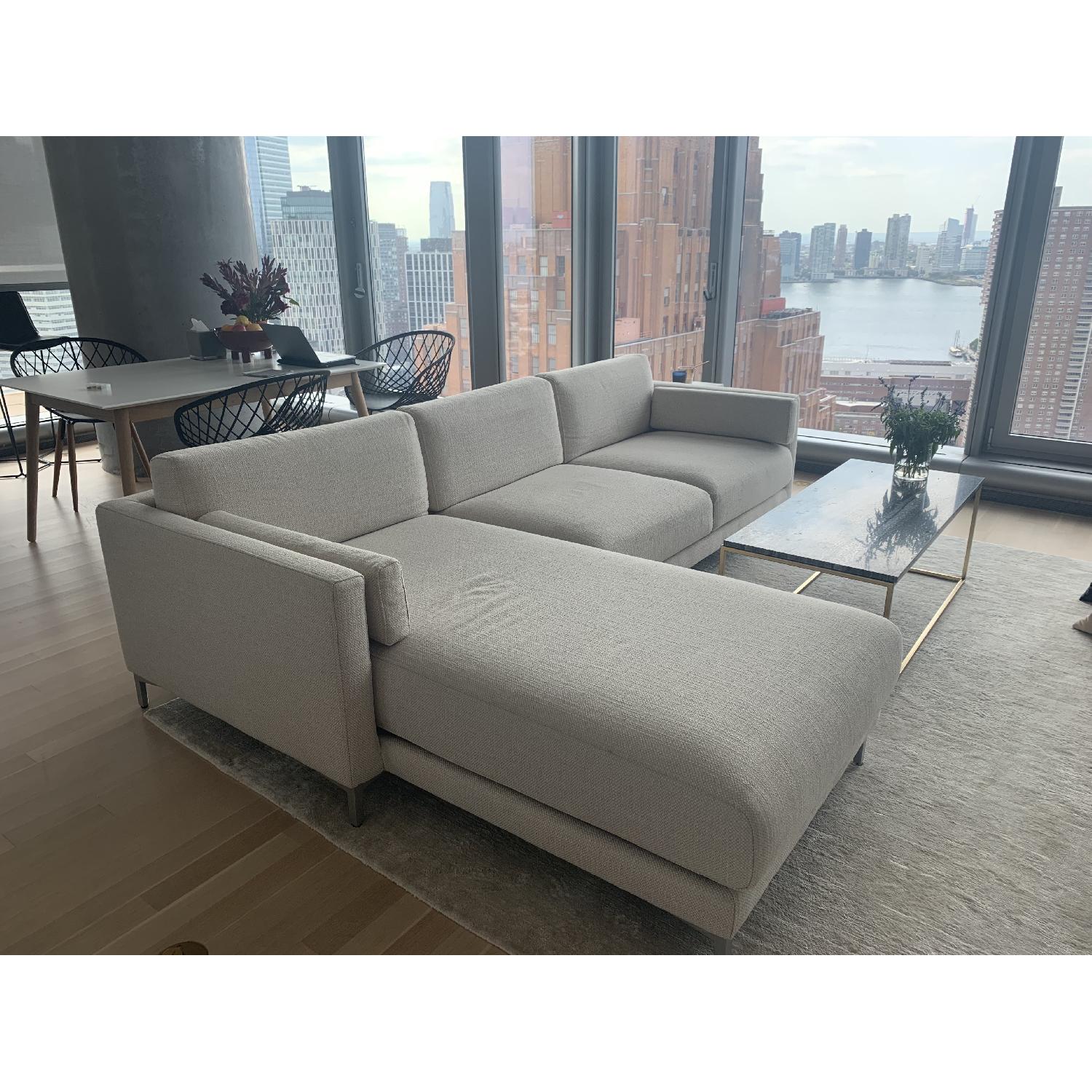 CB2 District 2-Piece Sectional Sofa - image-3