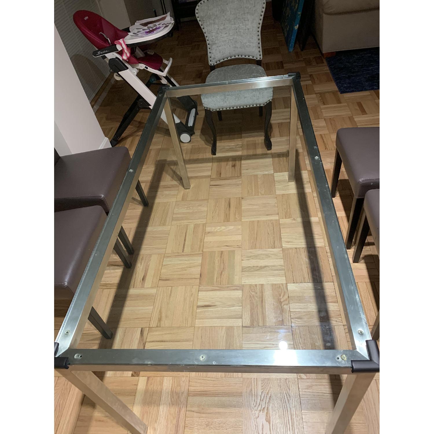 Room & Board Glass Dining Table - image-2