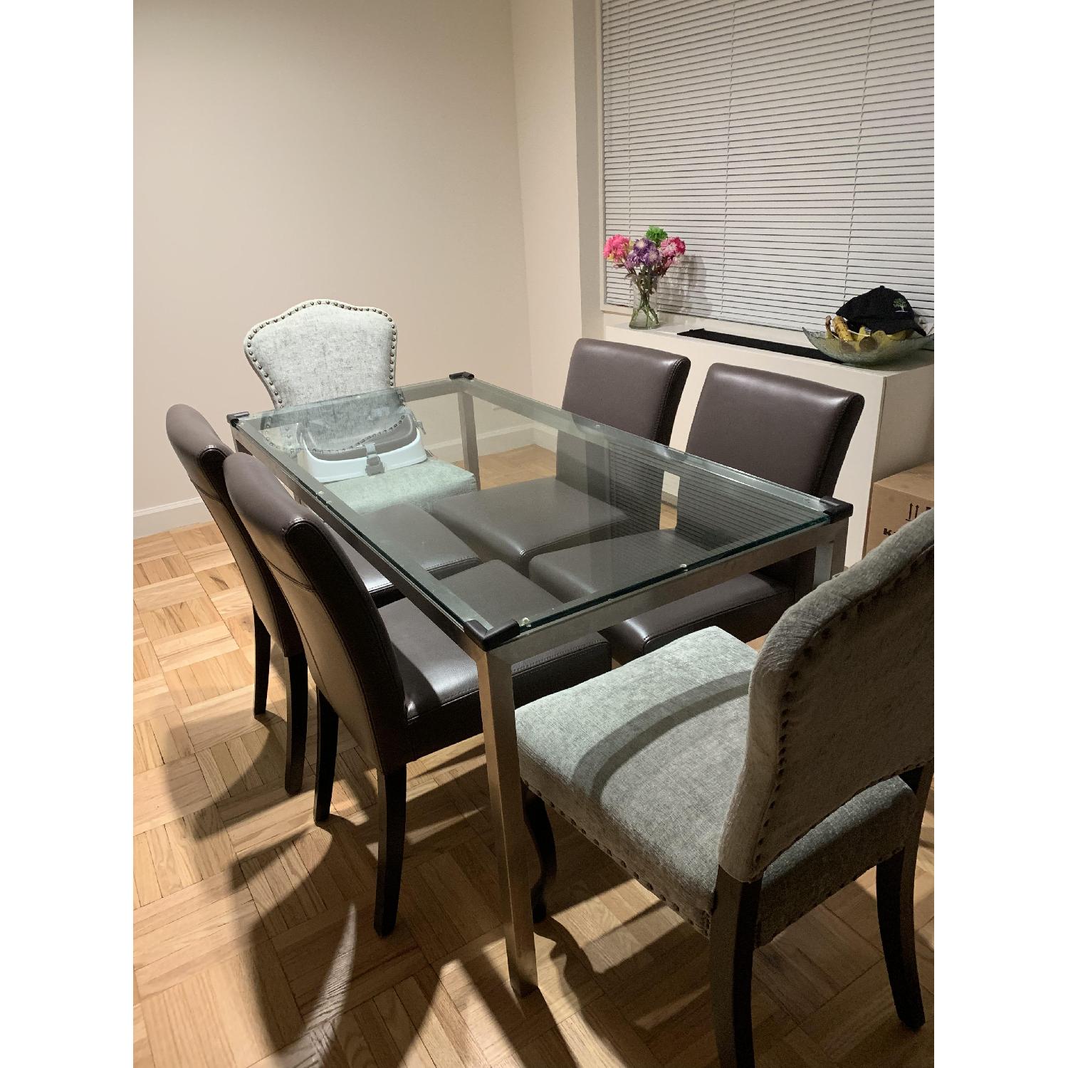 Room & Board Glass Dining Table - image-3