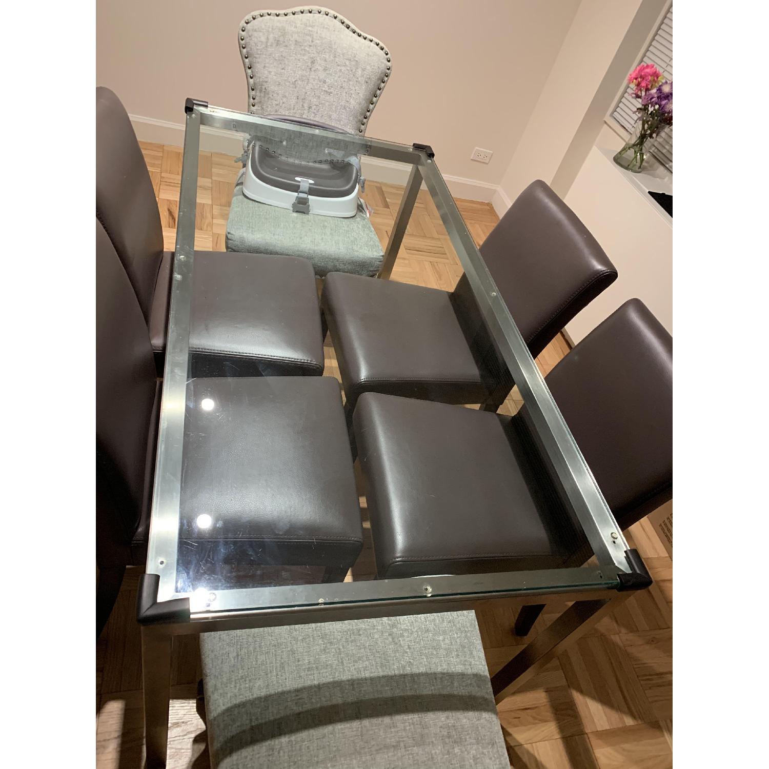 Room & Board Glass Dining Table - image-4