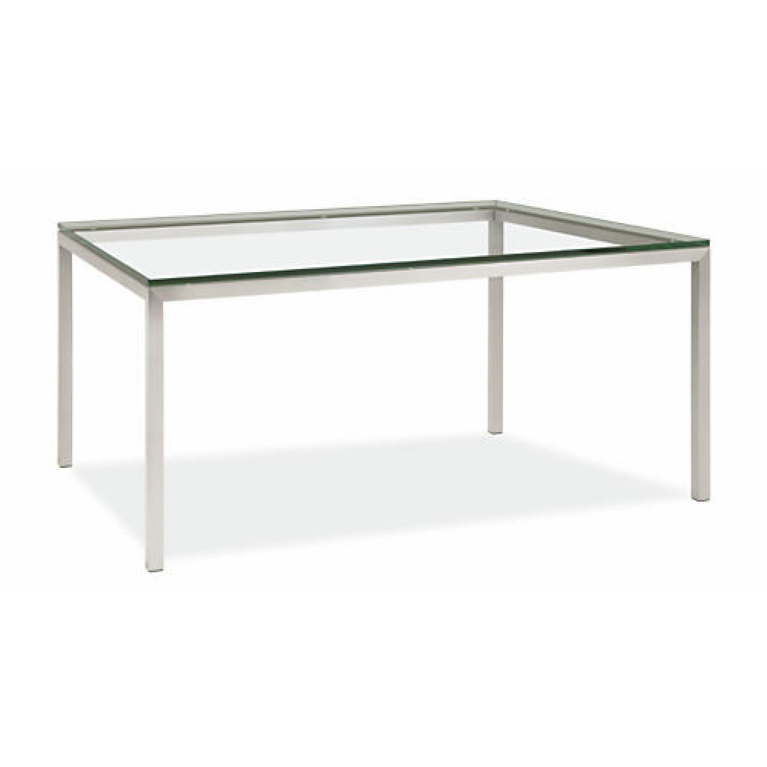 Room & Board Glass Dining Table - image-0