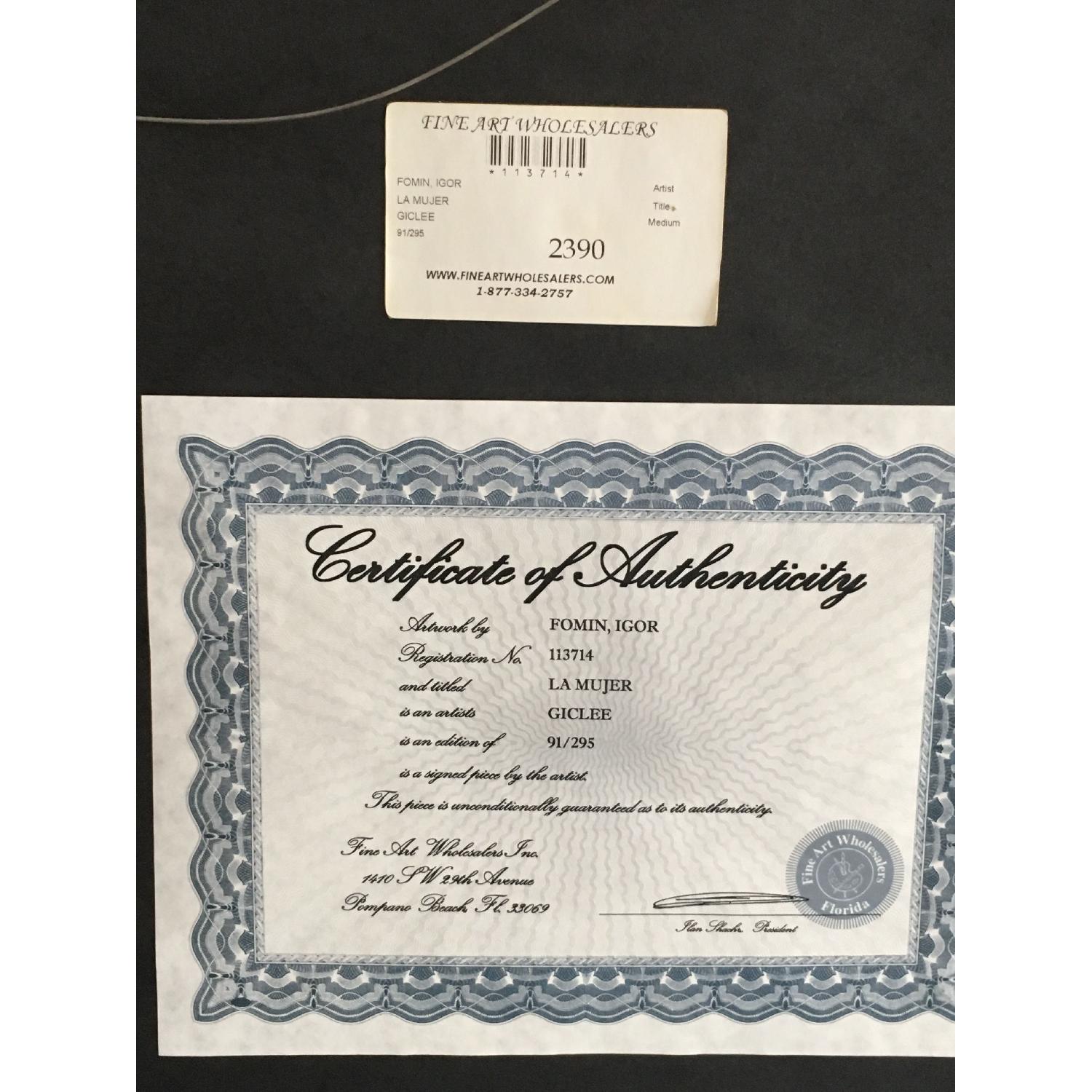 Igor Fomin Limited Edition Giclee Prints w/ Custom Framing - image-11