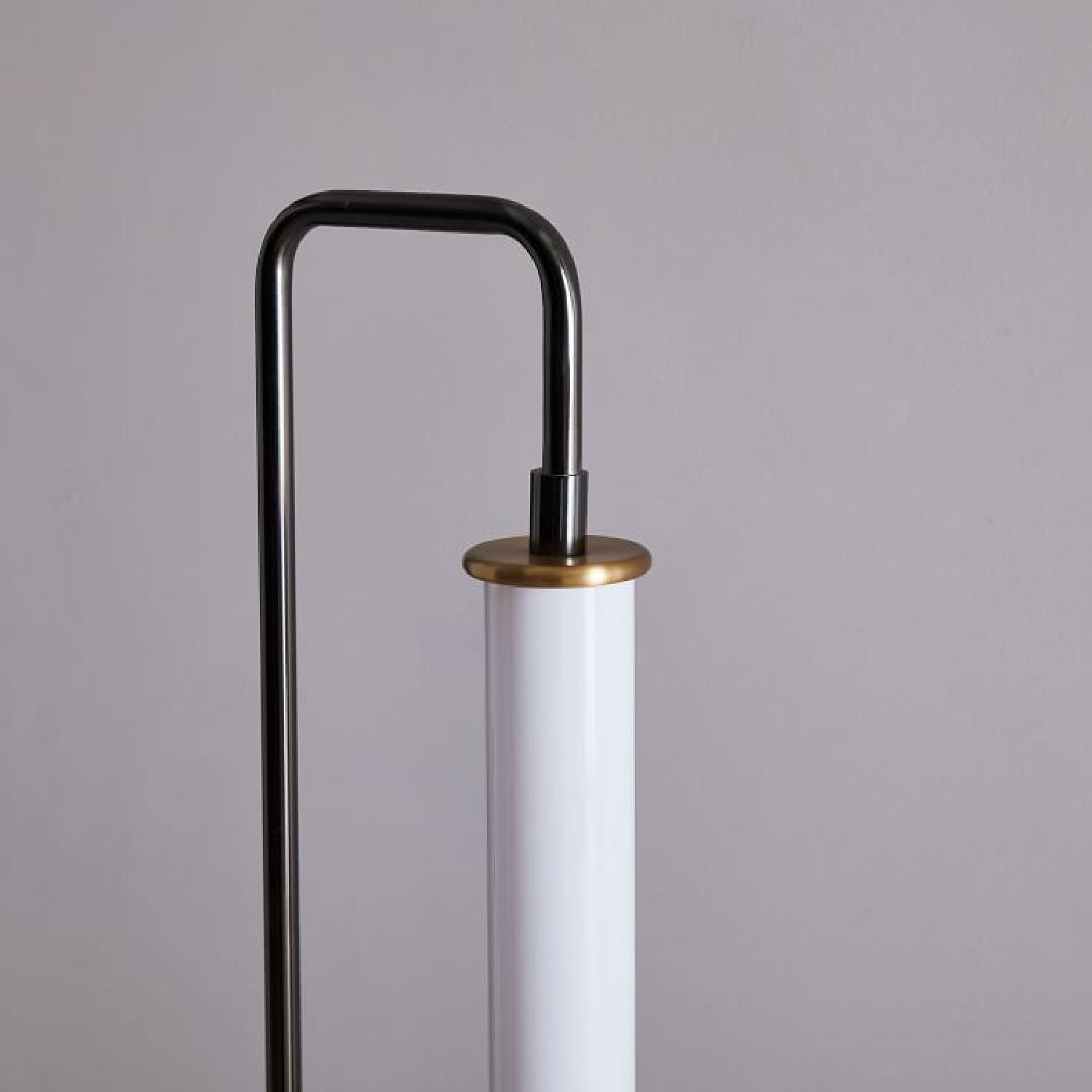 West Elm Linear Metal LED Floor Lamp in Burnished Bronze - image-2