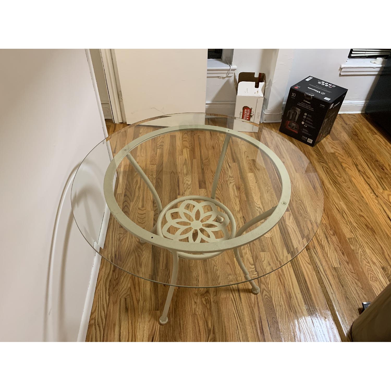 Patio Glass Dining Table - image-3