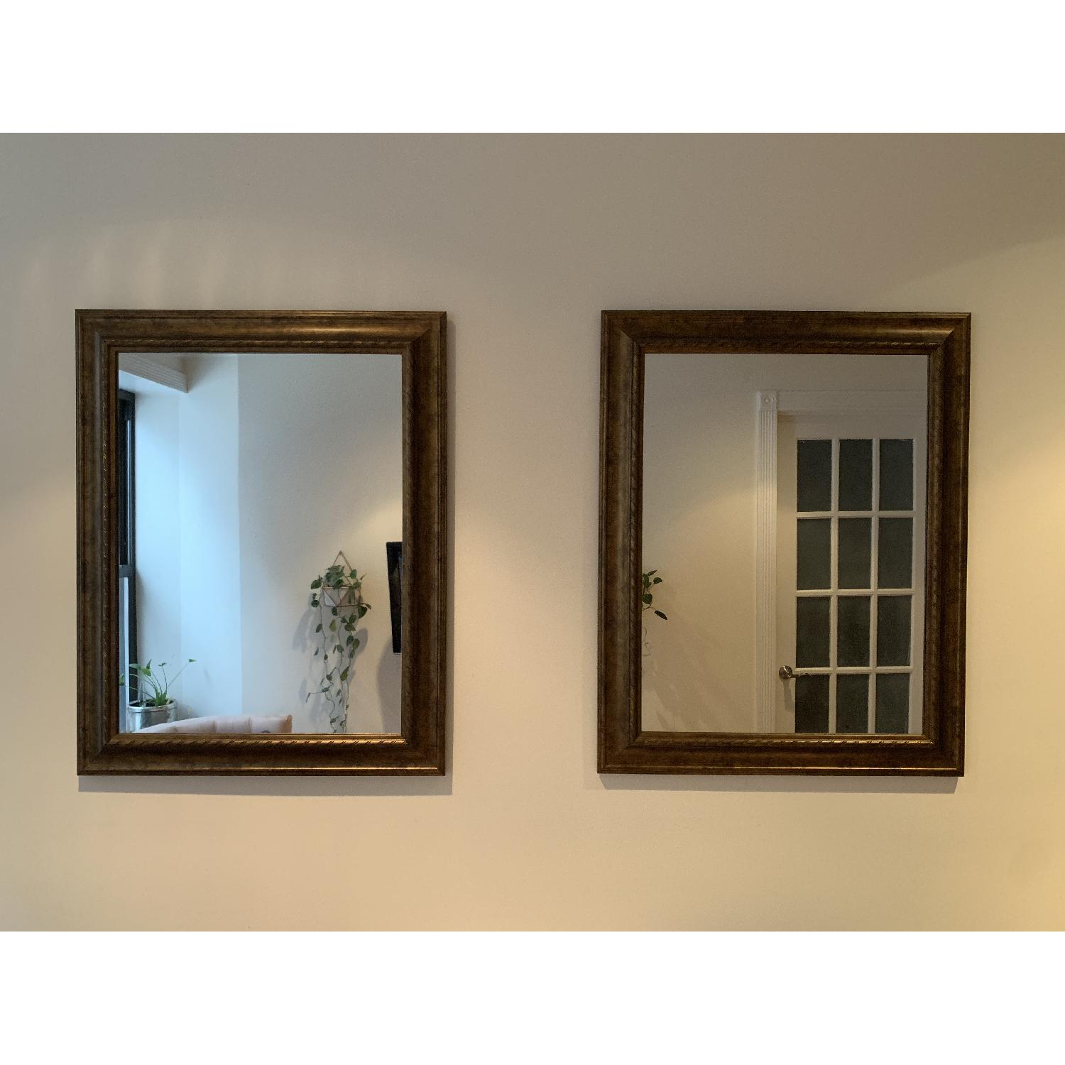 Matching Wood Mirrors AptDeco