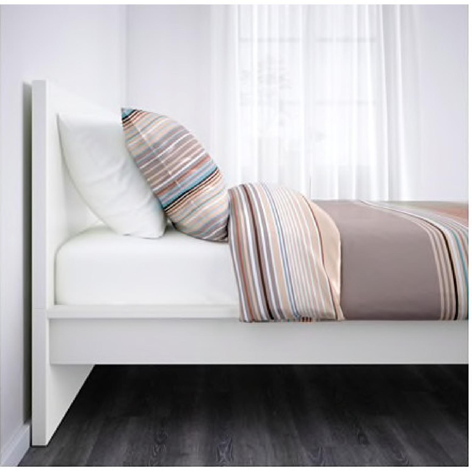 Ikea Malm White Twin Size Bed - image-2