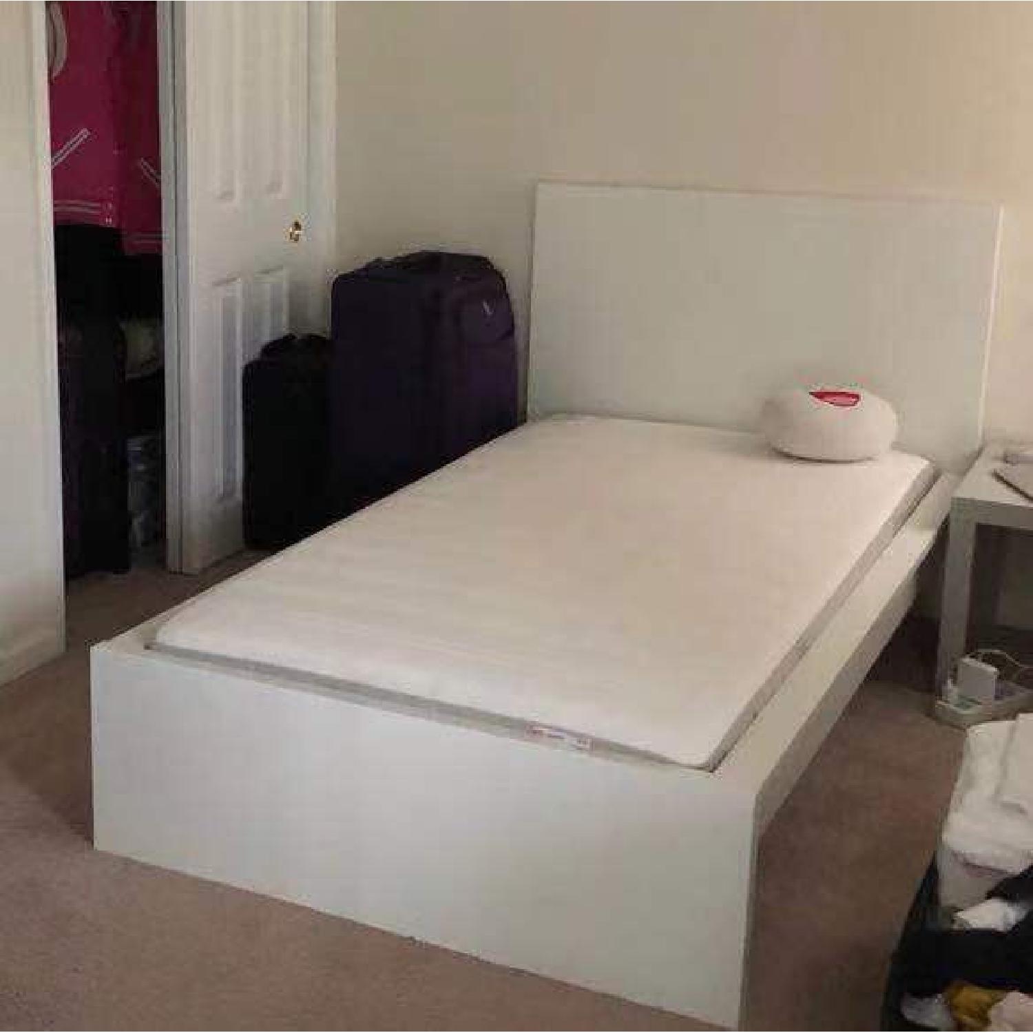 Ikea Malm White Twin Size Bed - image-3