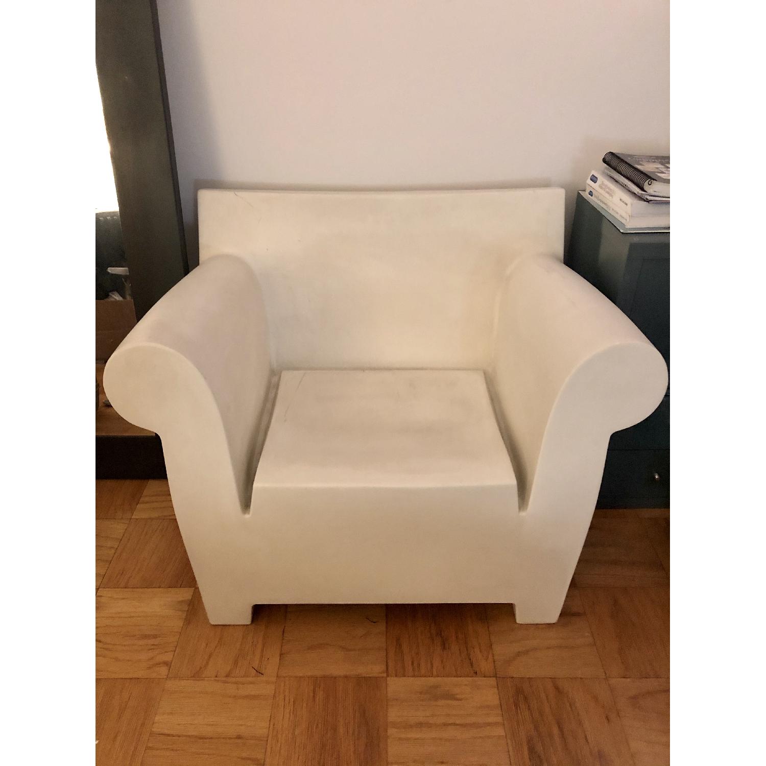 Philippe Starck White Bubble Chair - image-3