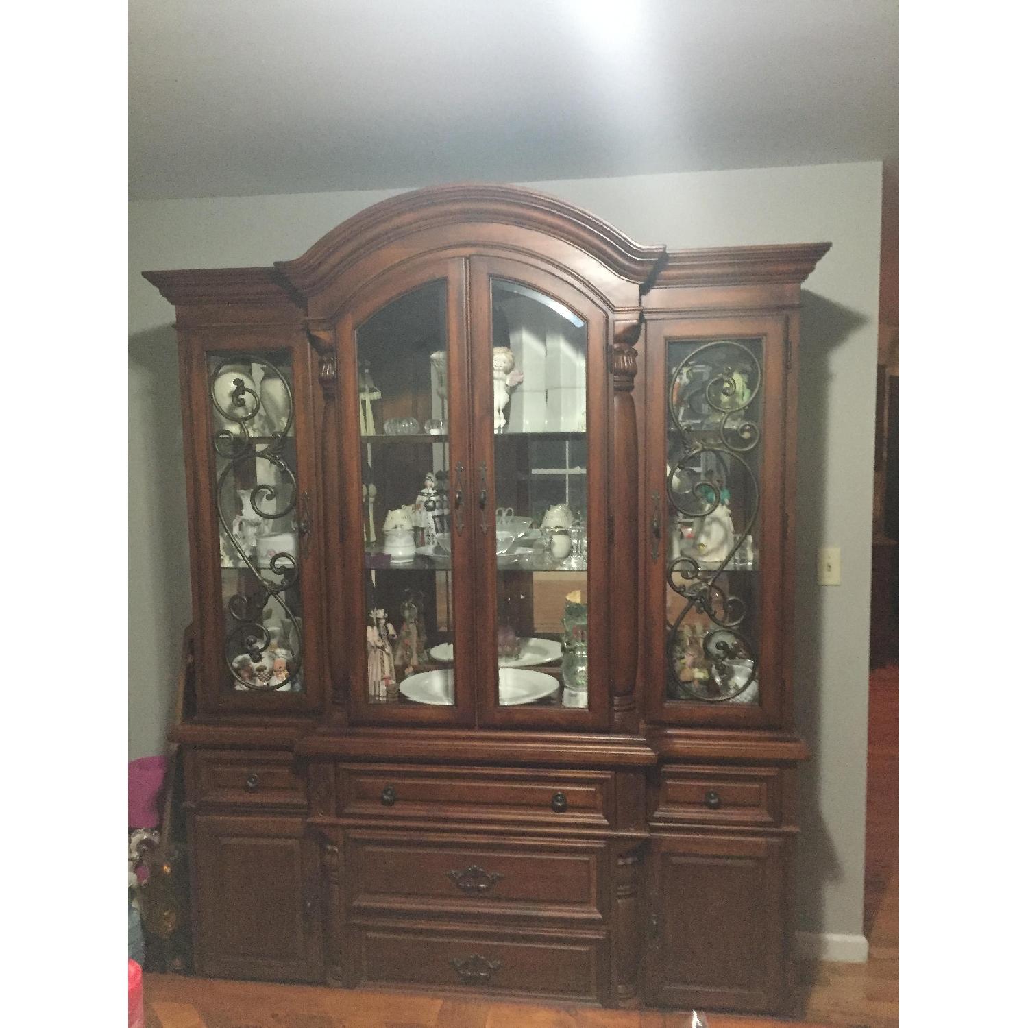 Levitz Furniture 2 Piece China Cabinet - image-3