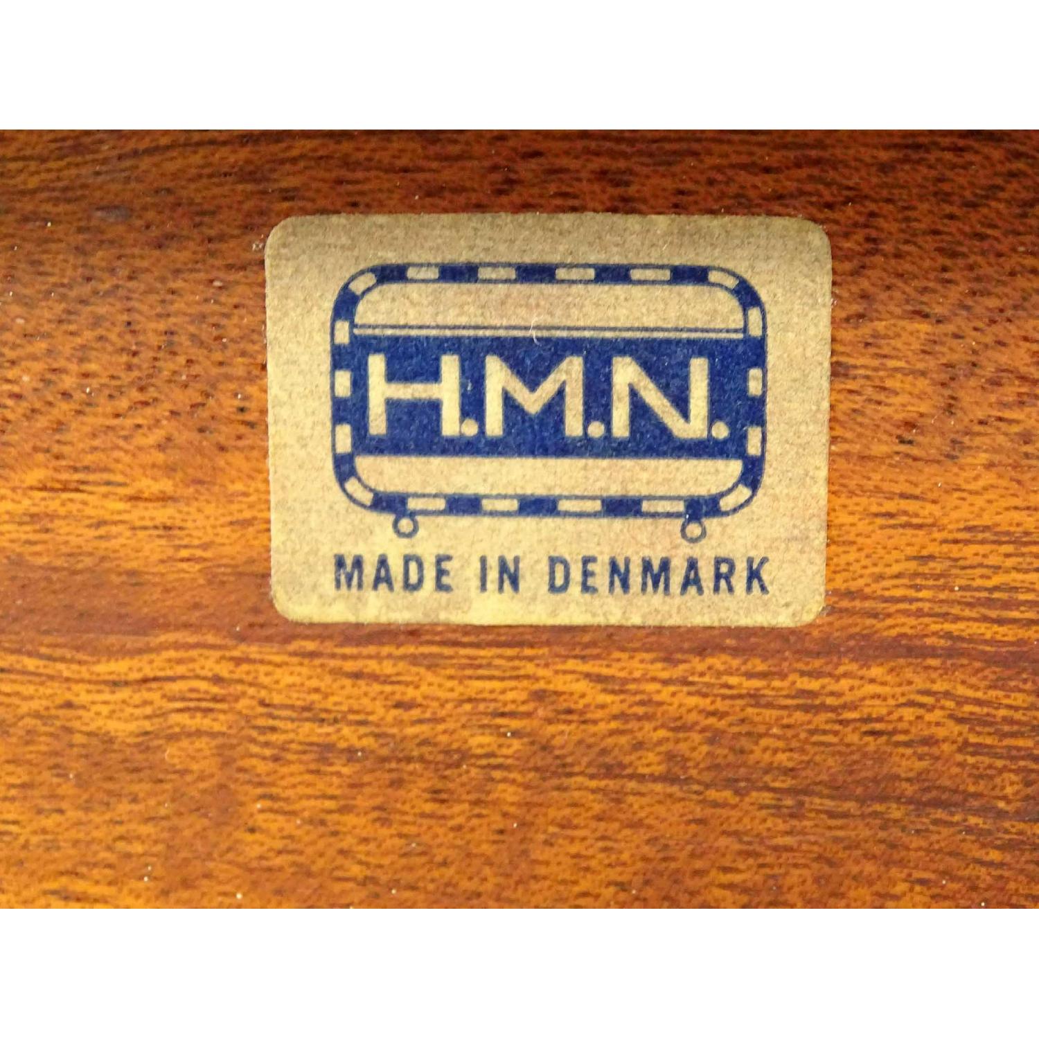 70s Danish Adjustable Rosewood & Chrome Reading Table - image-4