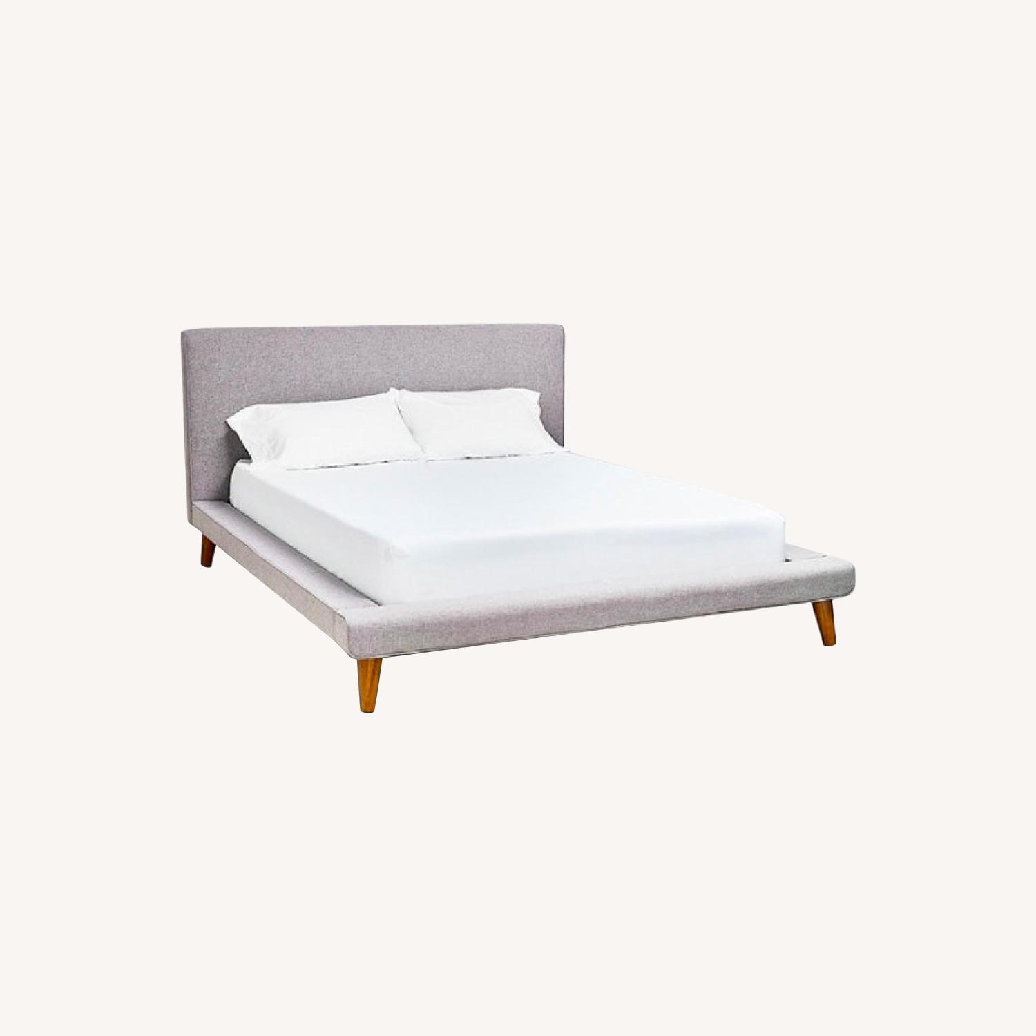 West Elm Mod Upholstered Bed AptDeco