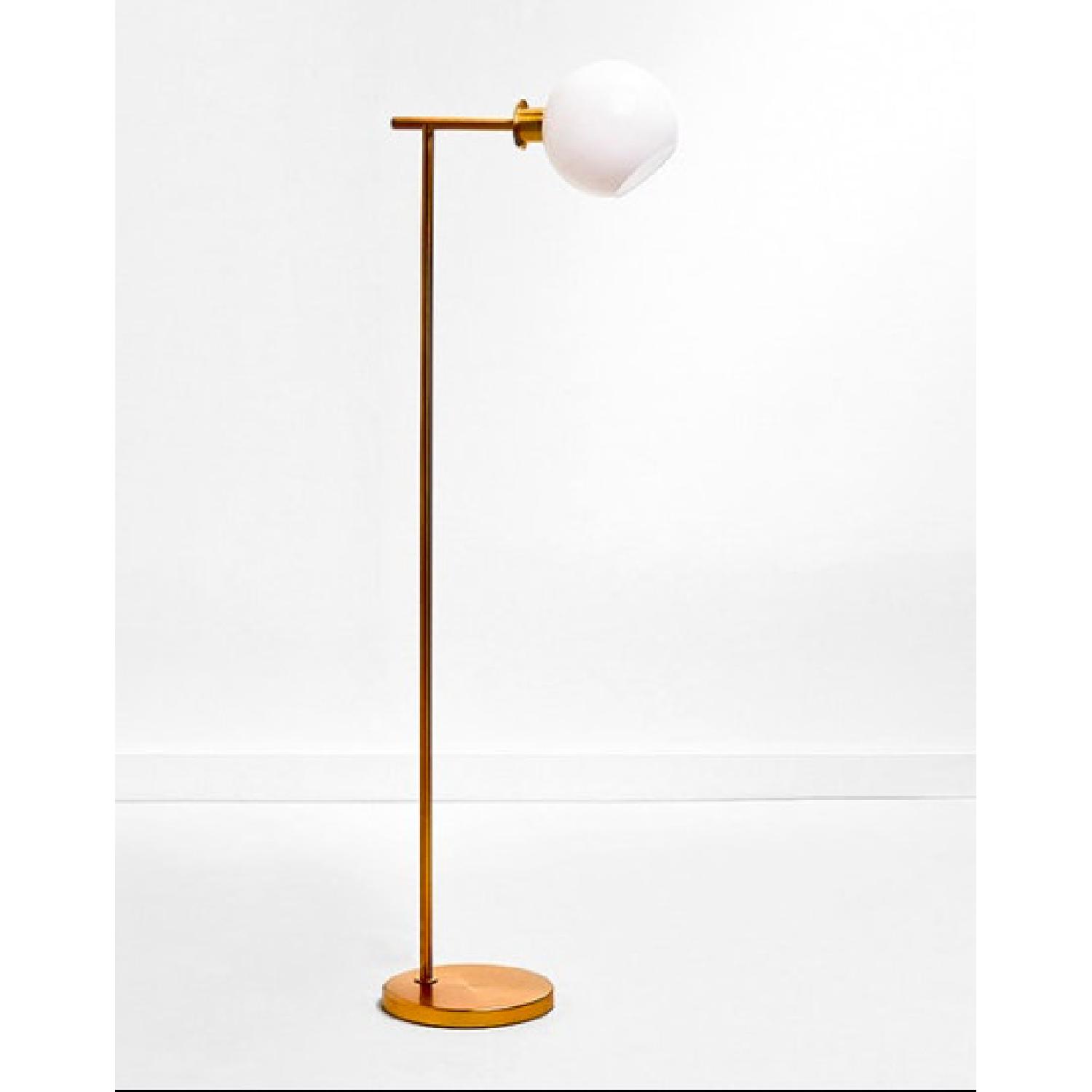 West Elm Staggered Glass Floor Lamp - image-1