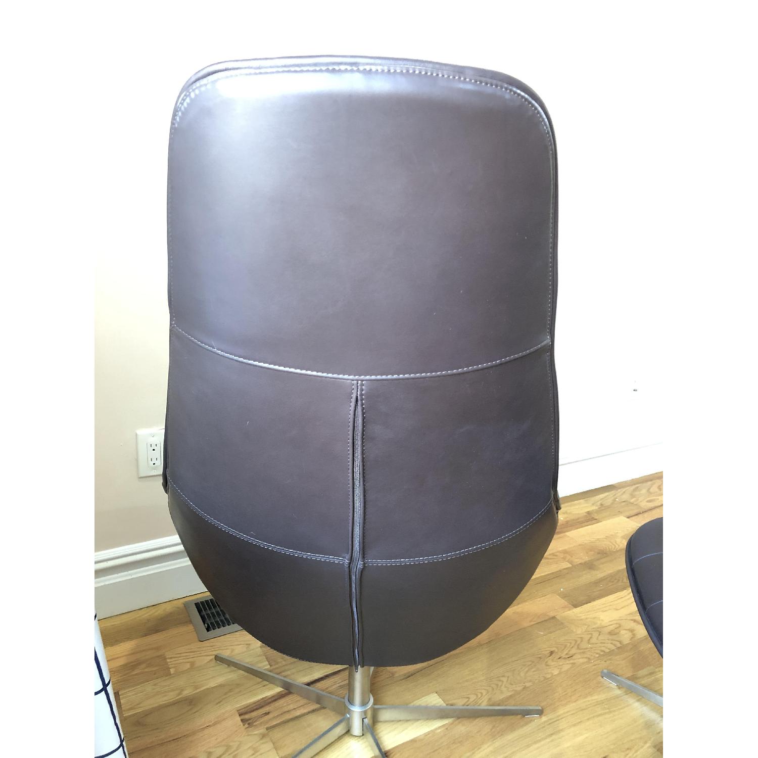 BoConcept Boston Chair & Footstool - image-3