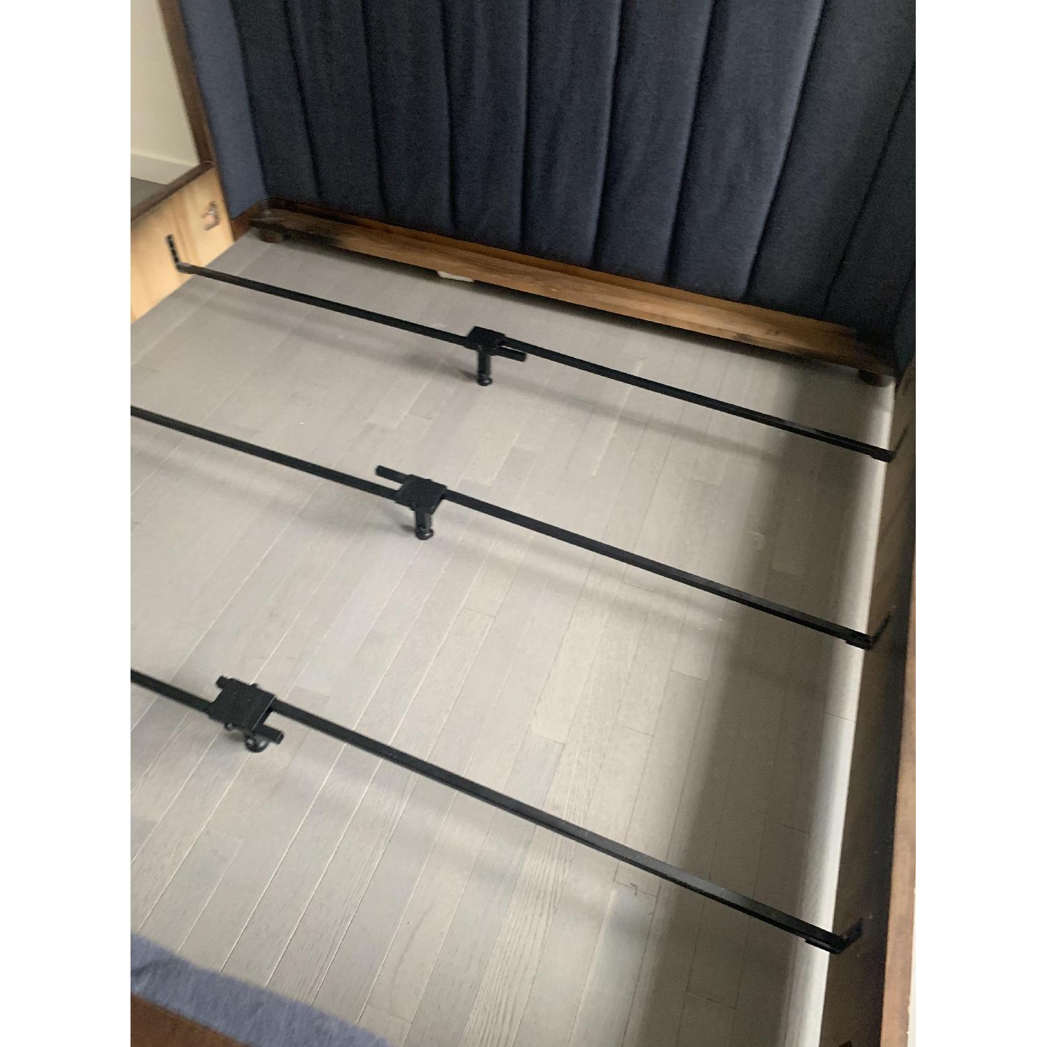 Hickory Chair Laucala Channeled Upholstered King Bed in Blue - image-4