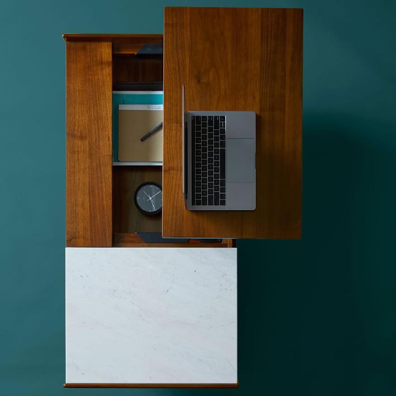 West Elm Mid-Century Pop-Up Storage Coffee Table - image-4