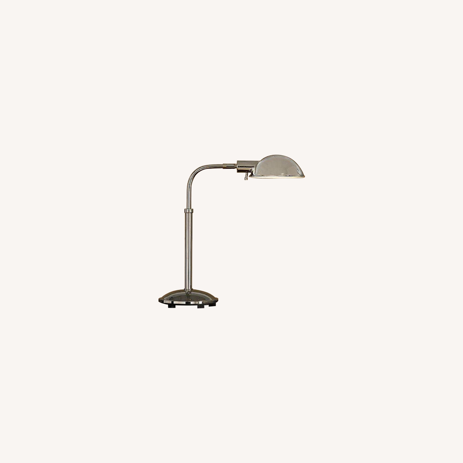 Restoration Hardware Polished Nickel Pharmacy Table Lamps