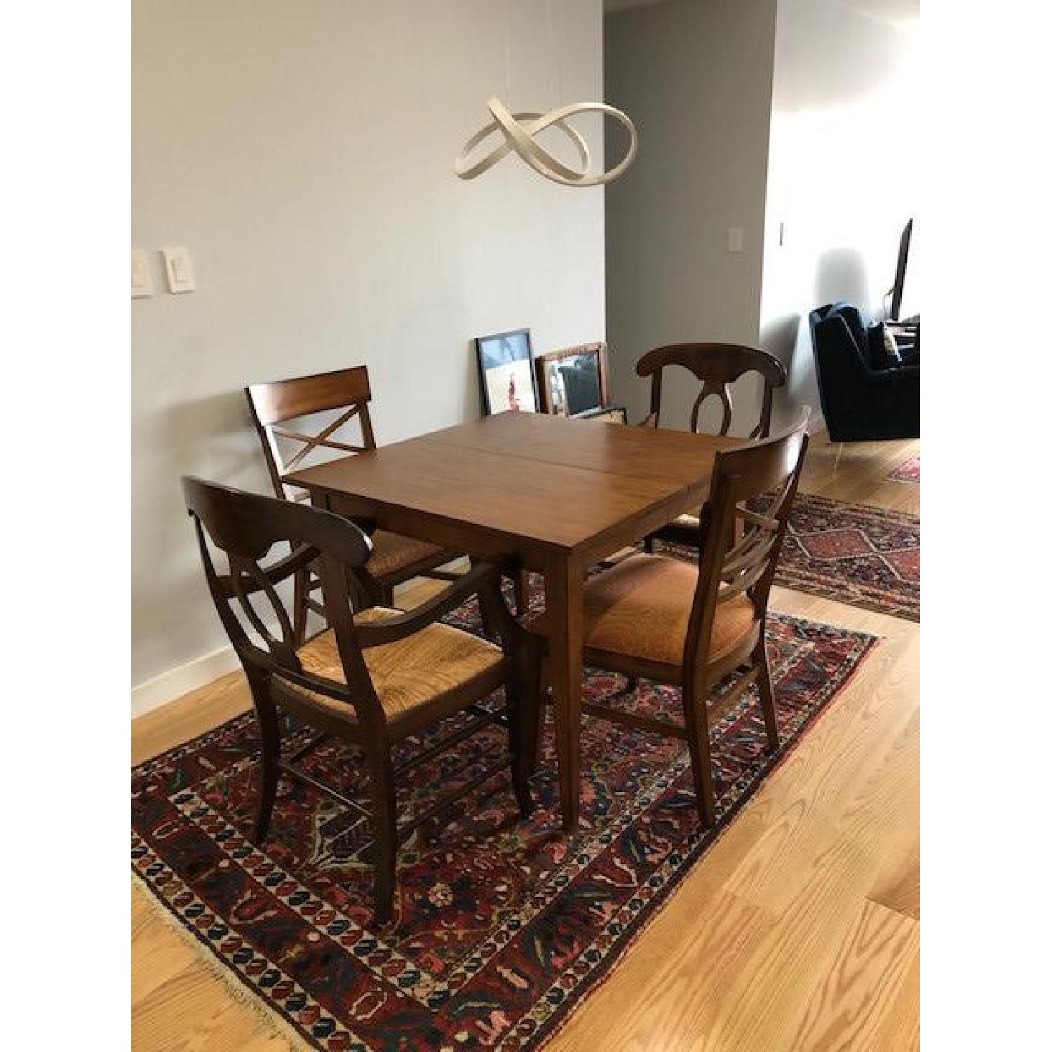Ethan Allen Extendable Wood Dining Table - image-2