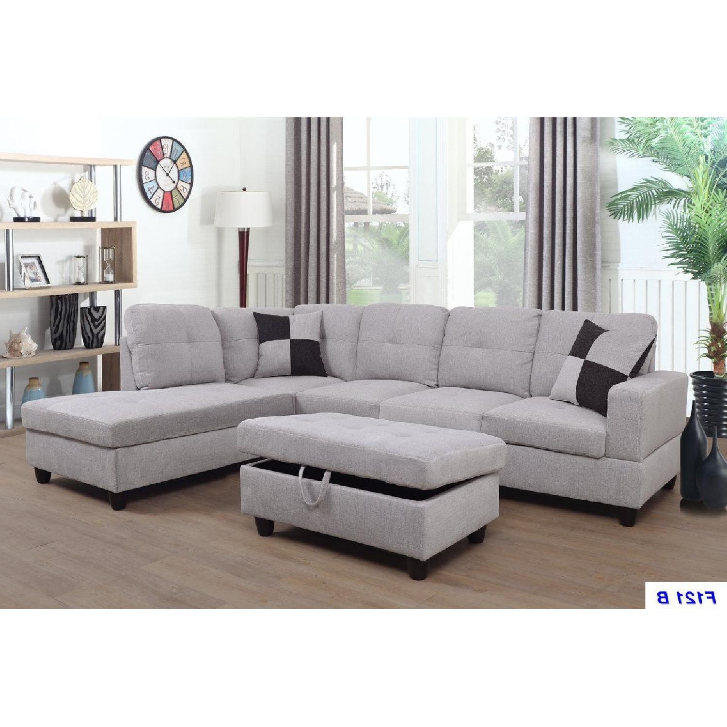 Andover Mills Russ 3-Piece Sectional Sofa & Ottoman - image-7