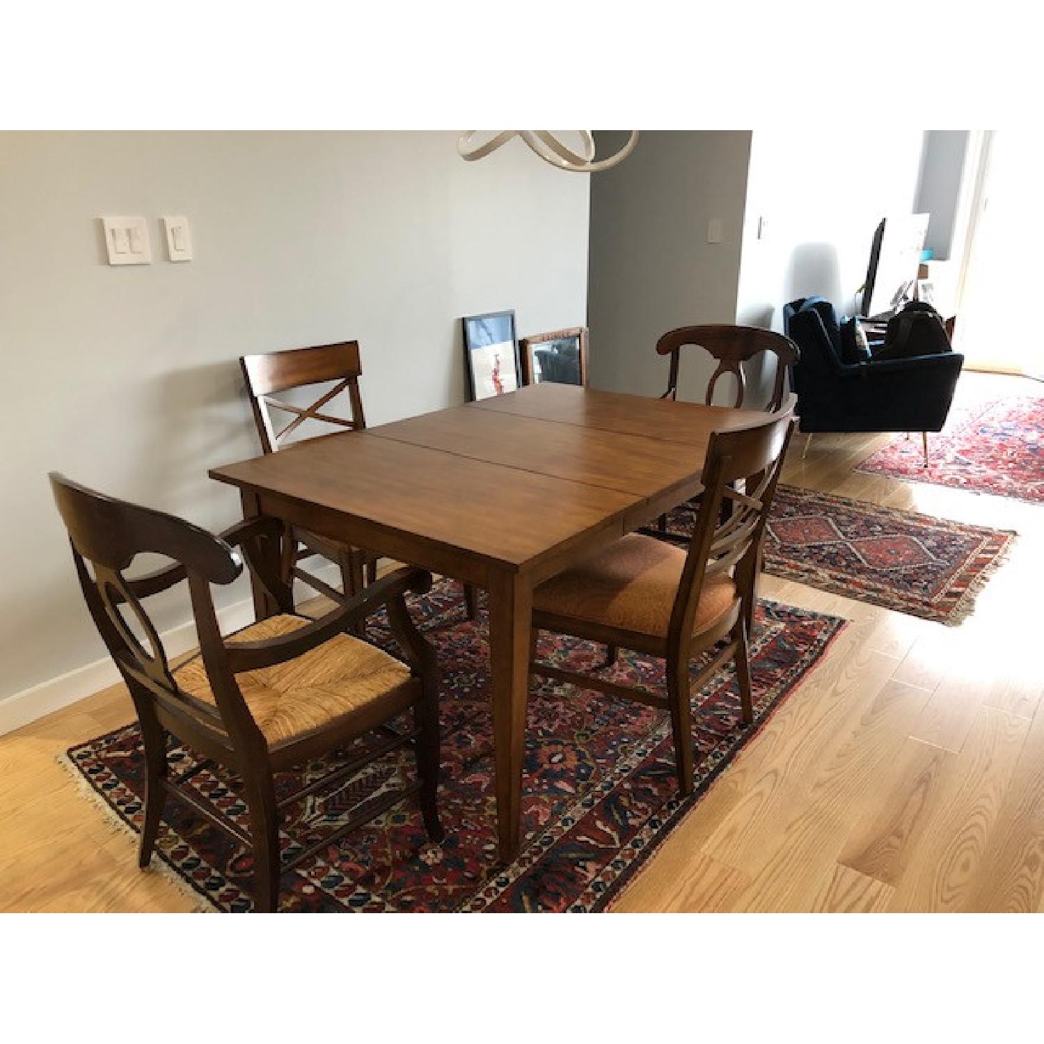 Pottery Barn Napoleon Dining Arm Chairs - image-3