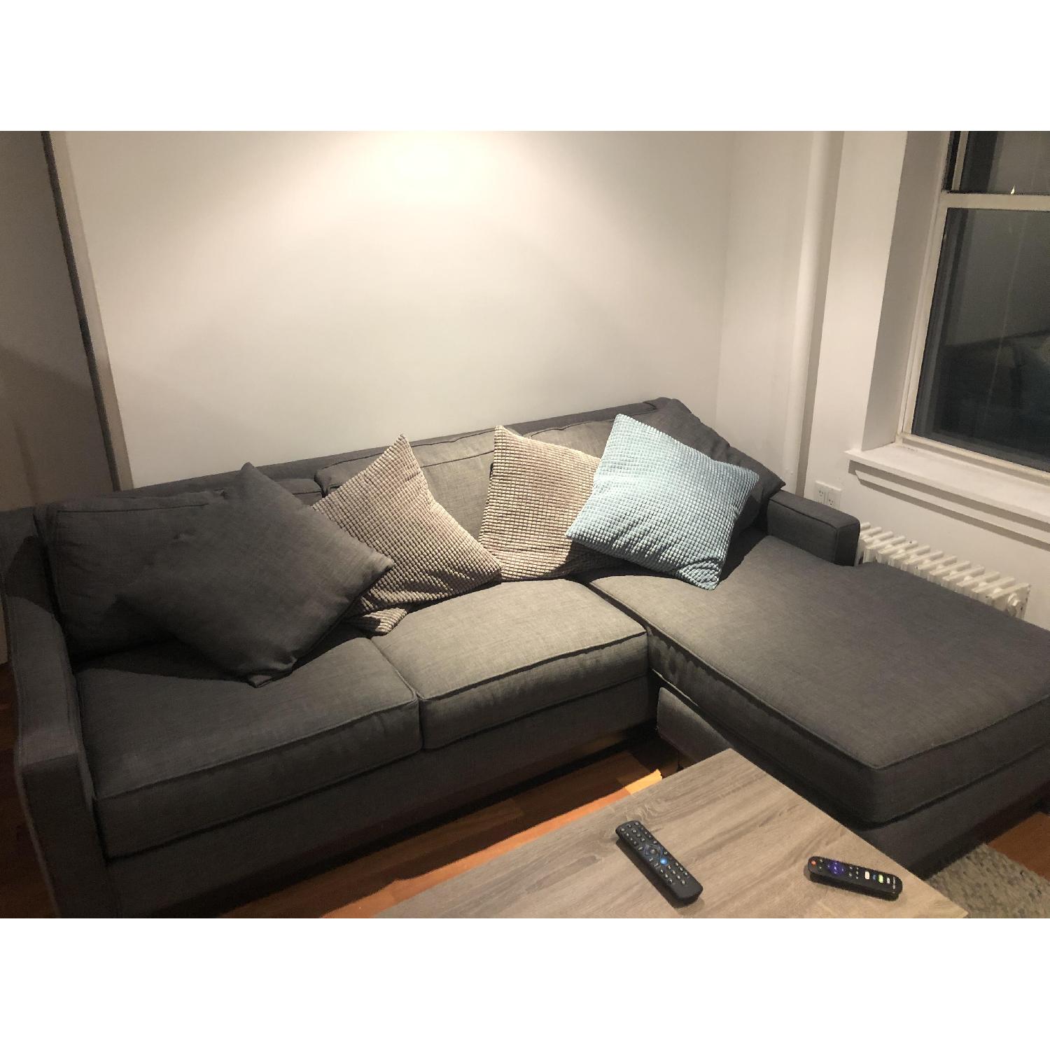 Macy's Keegan Fabric Reversible Chaise Sectional Sofa - image-3