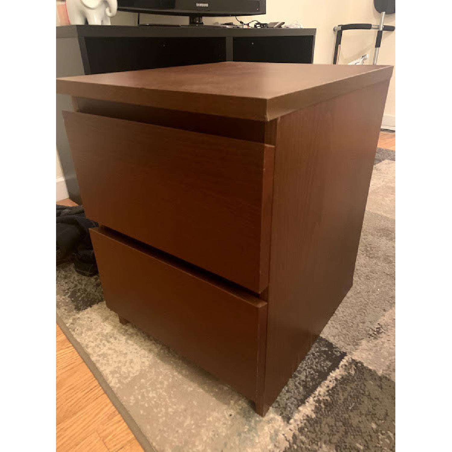 Ikea Malm 2-Drawer Chest/Bedside Table - image-3