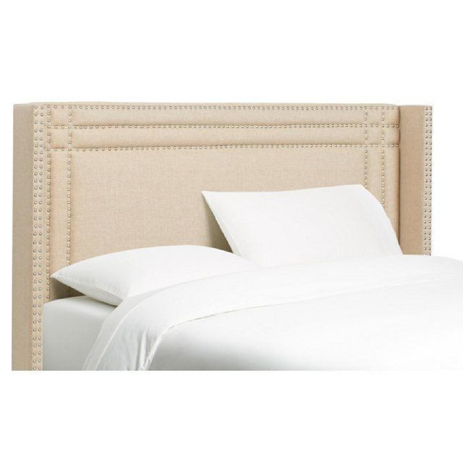 One Kings Lane Padded Wingback Hearboard AptDeco