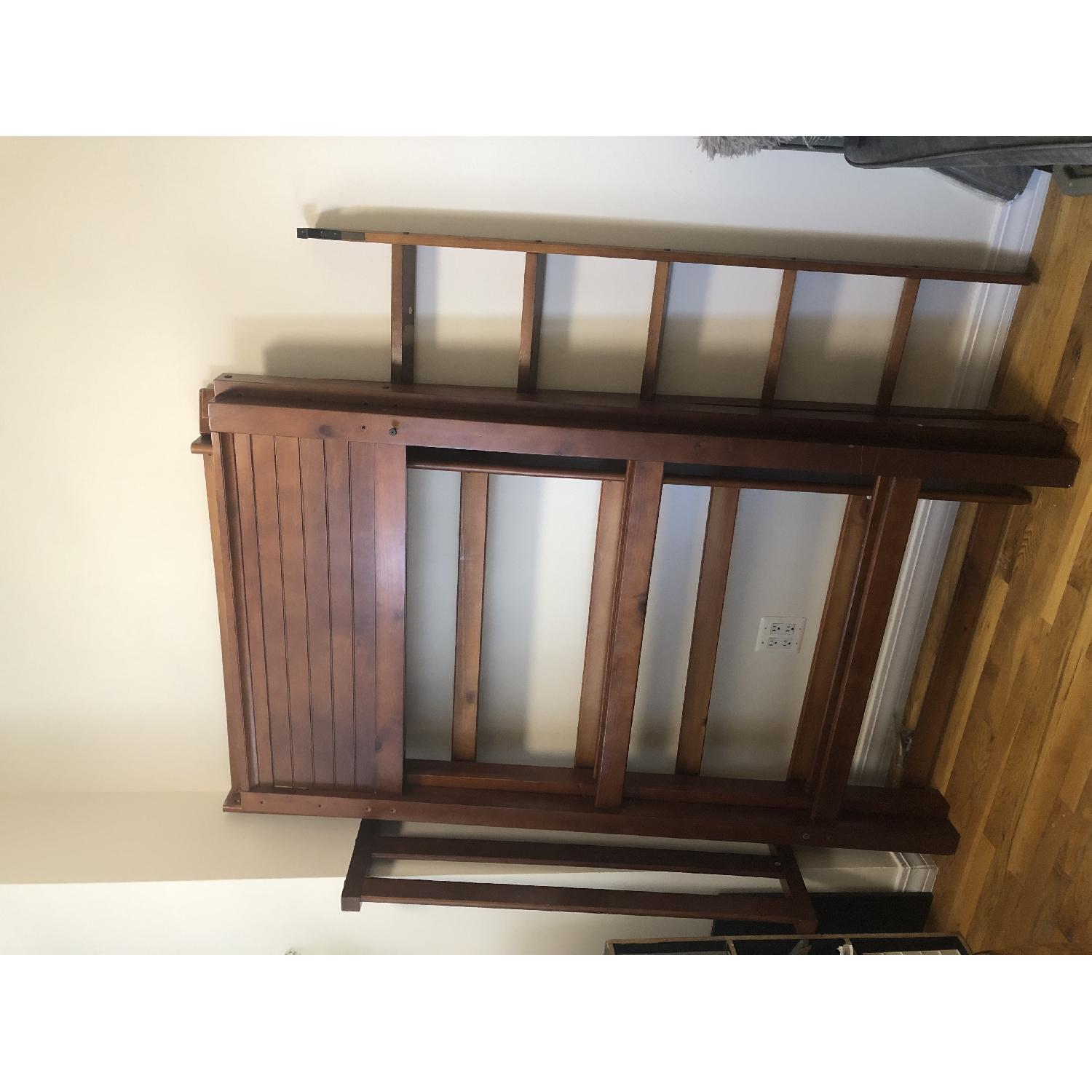 Your Zone Walnut Loft Bed - image-5