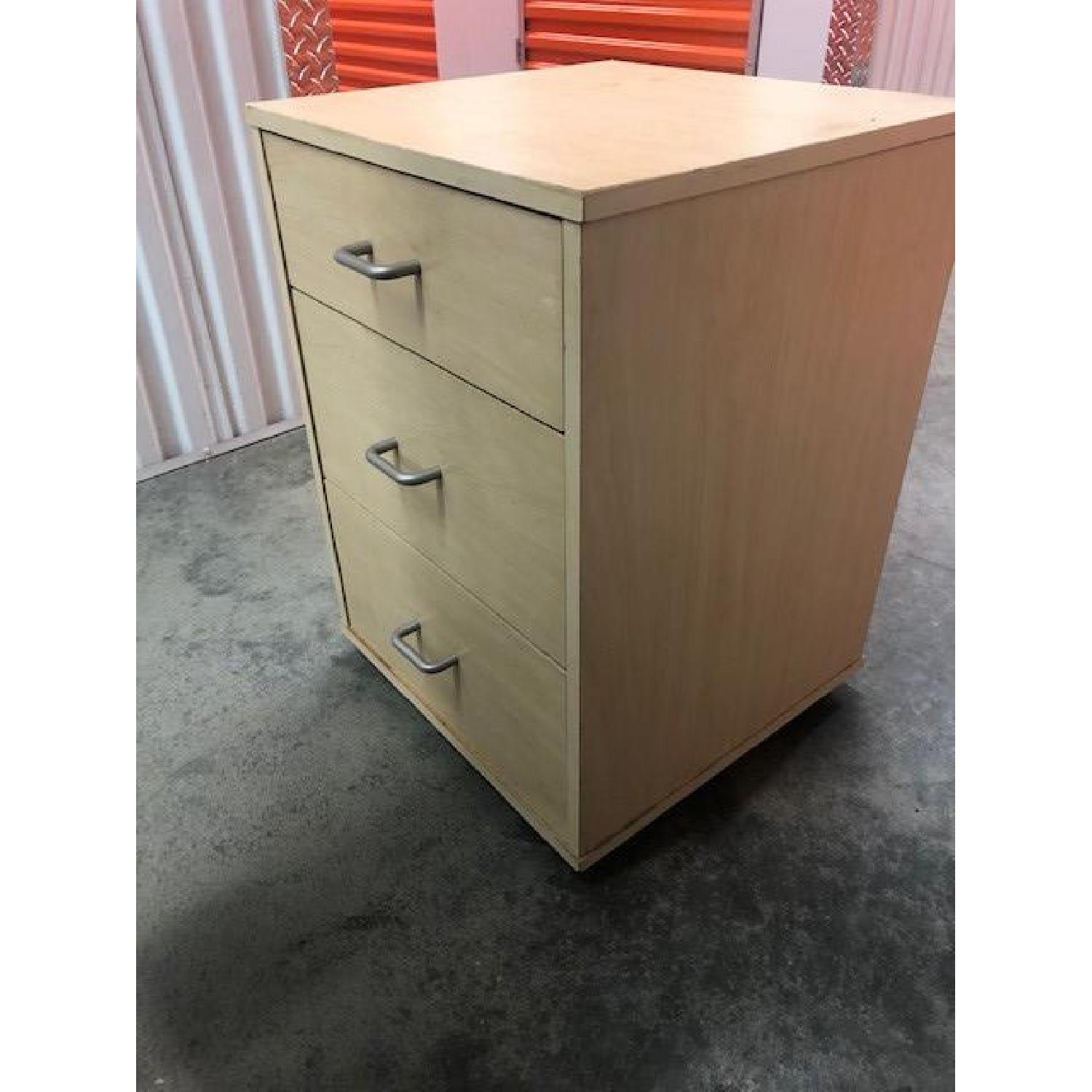 Ikea 3 Drawer Nightstand/Office storage - image-3