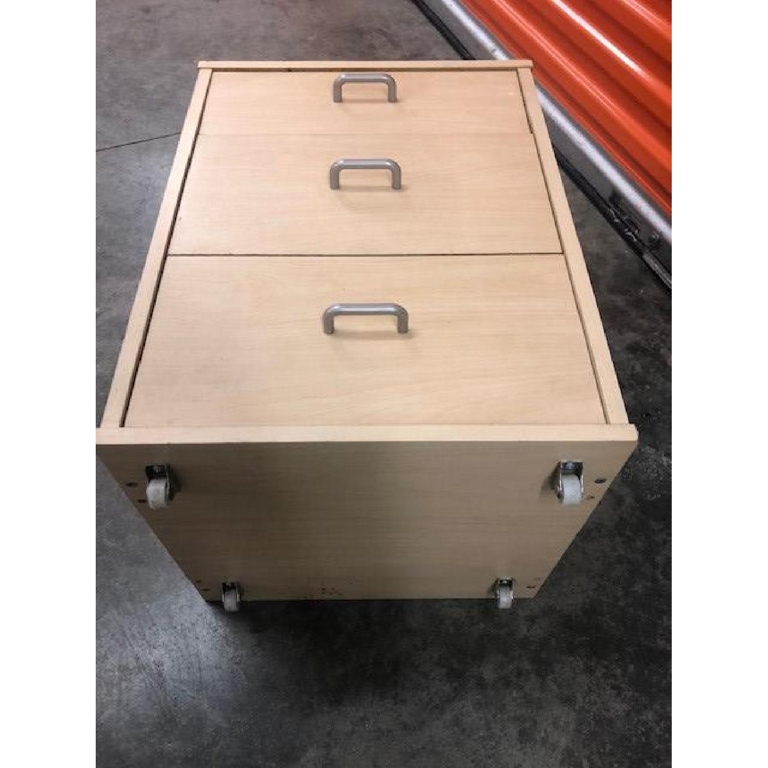 Ikea 3 Drawer Nightstand/Office storage - image-6