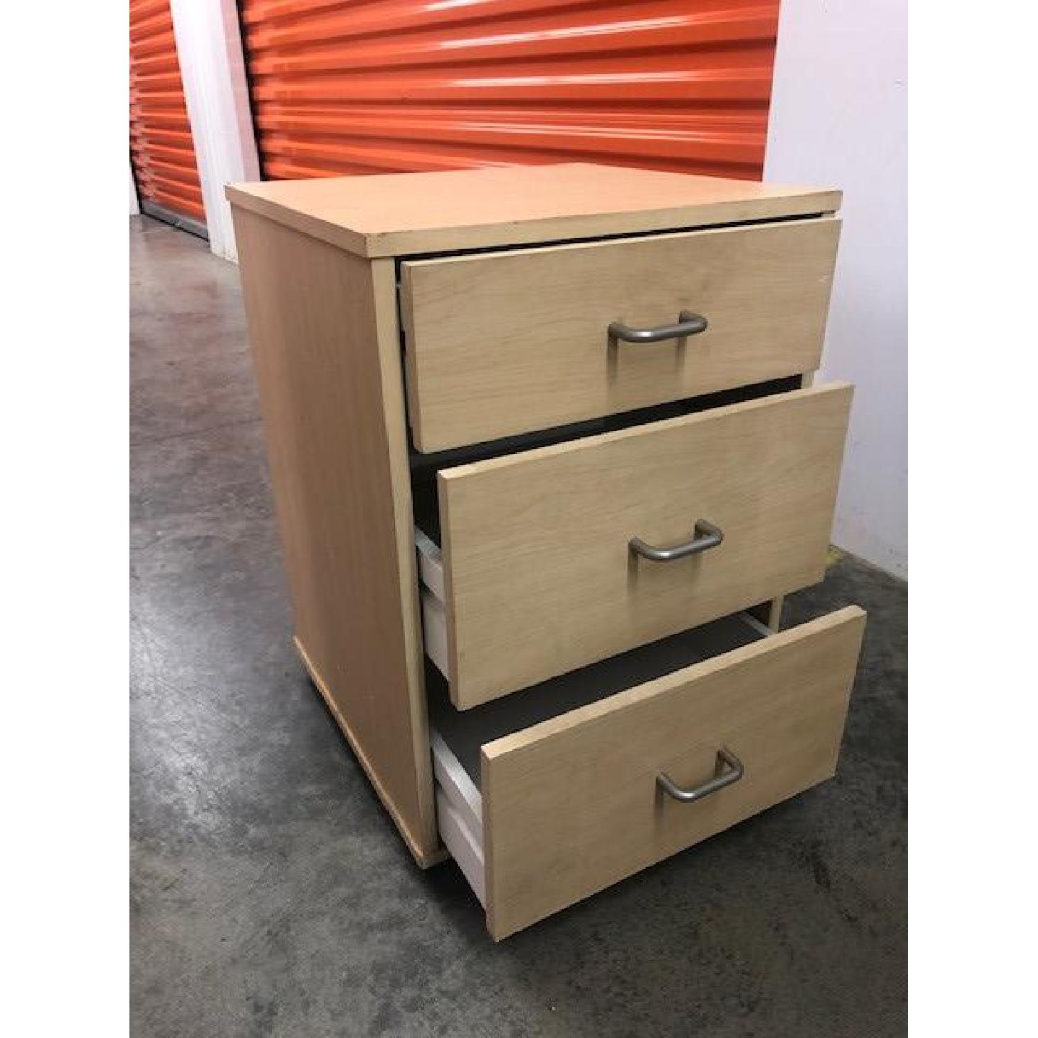 Ikea 3 Drawer Nightstand/Office storage - image-8