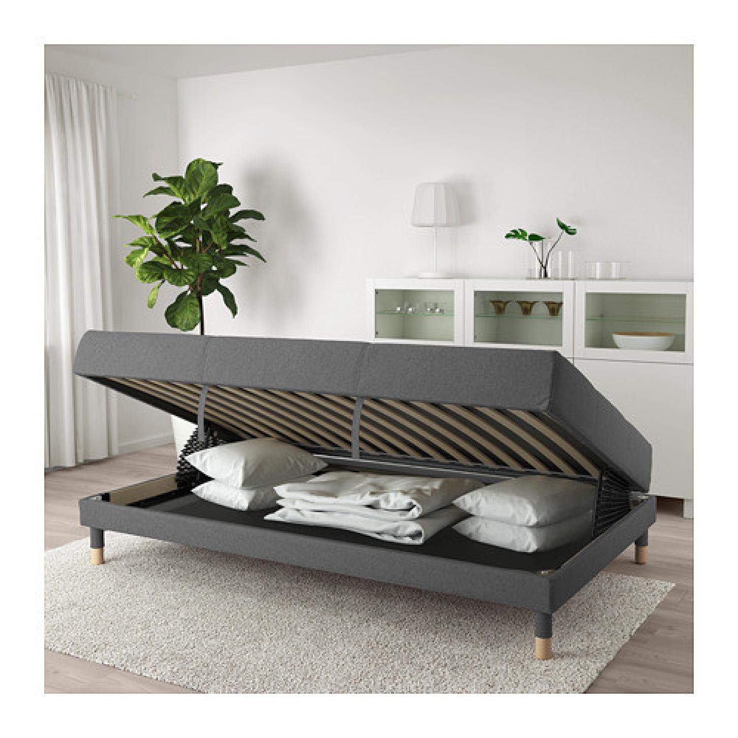 Ikea Sleeper Sofa w/ Storage - image-3
