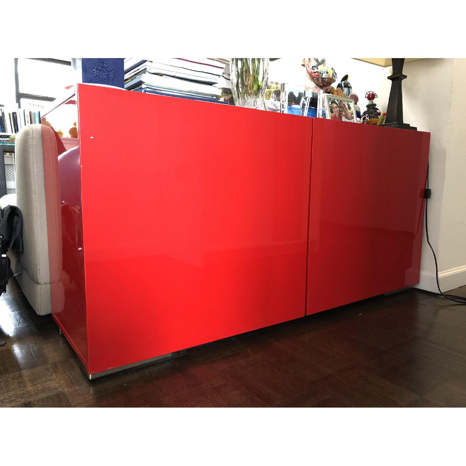 CB2 Fuel Credenza Red - image-3