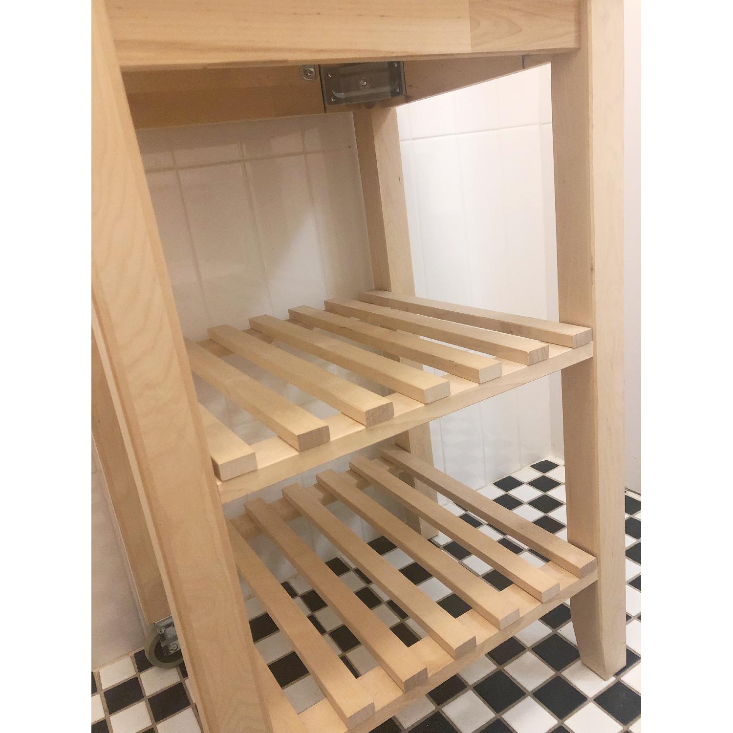 Ikea Kitchen Storage Cart AptDeco