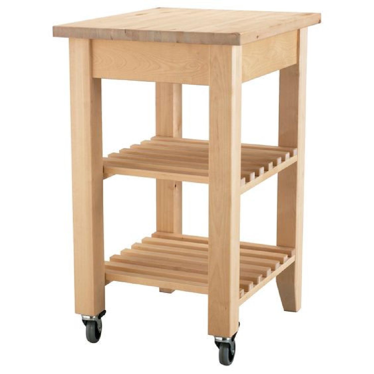 Ikea Kitchen Storage Cart AptDeco