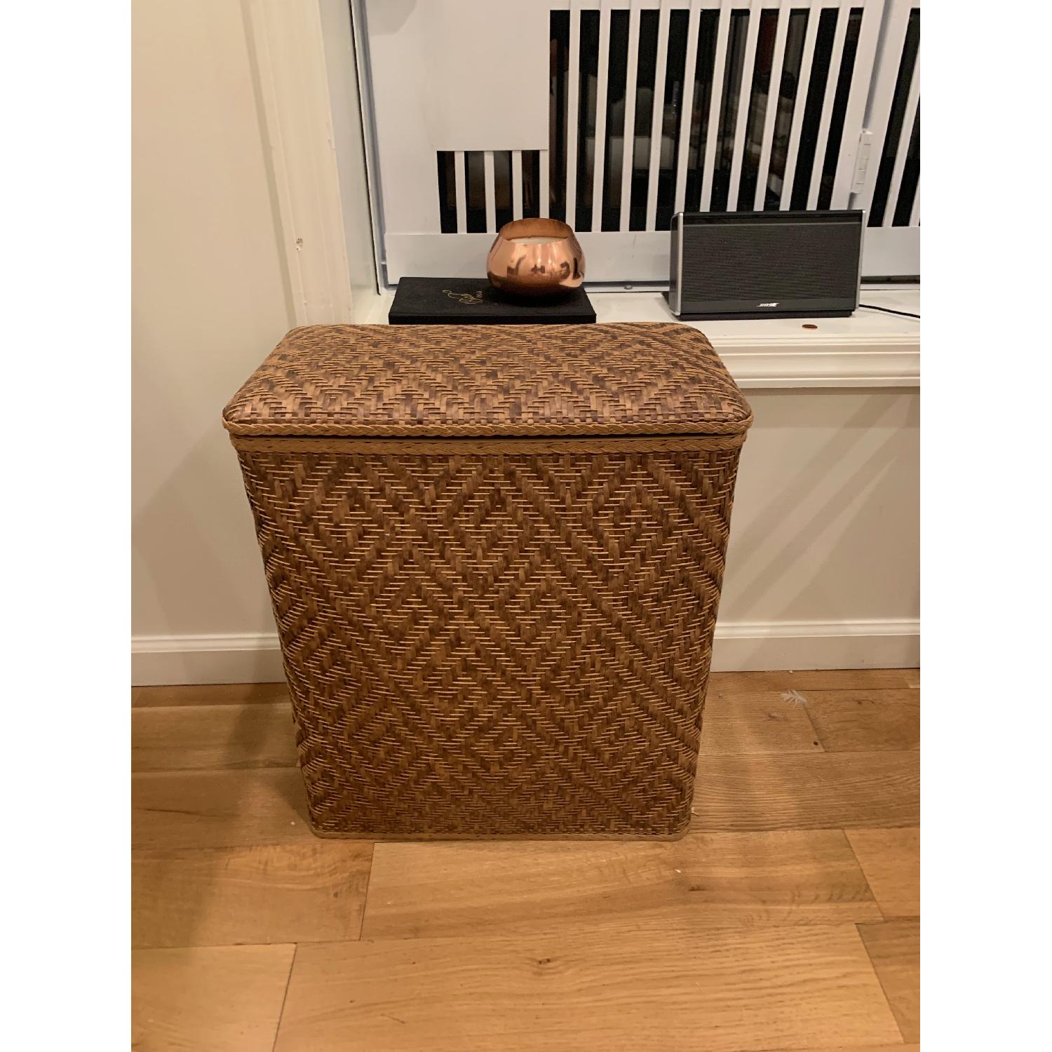 Target Natural Wicker Laundry Basket - image-1