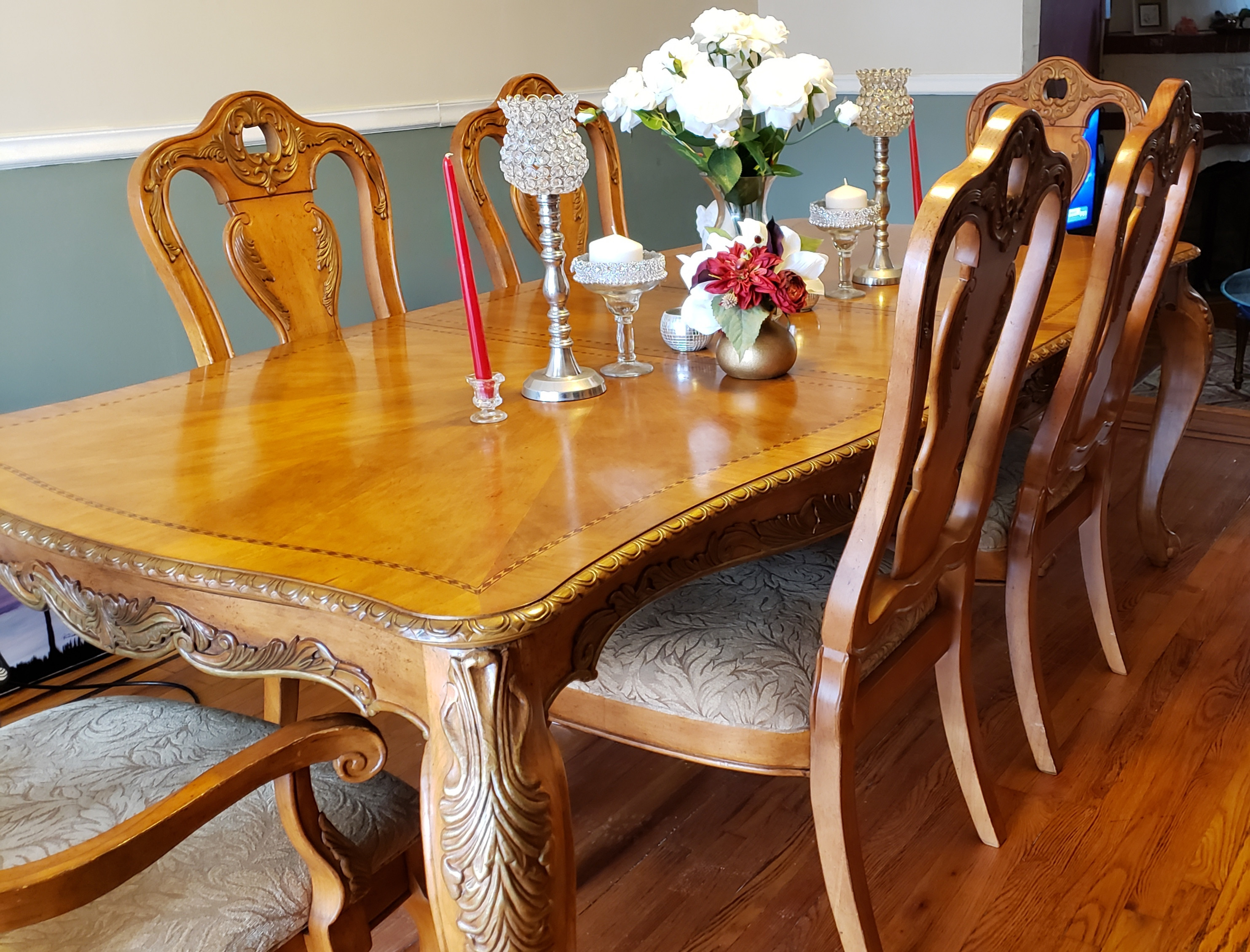 Raymour & Flanigan 7 Piece Dining Set