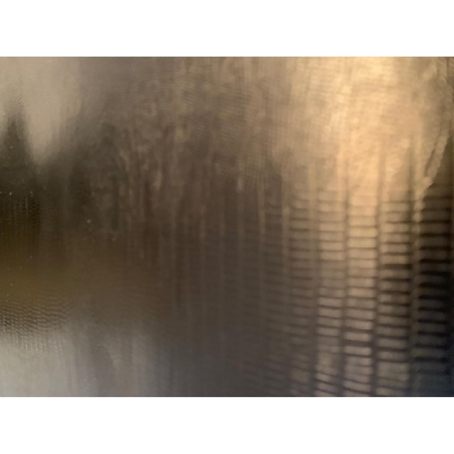 Vintage Mid Century Modern Chrome Black Leather Chair - image-4