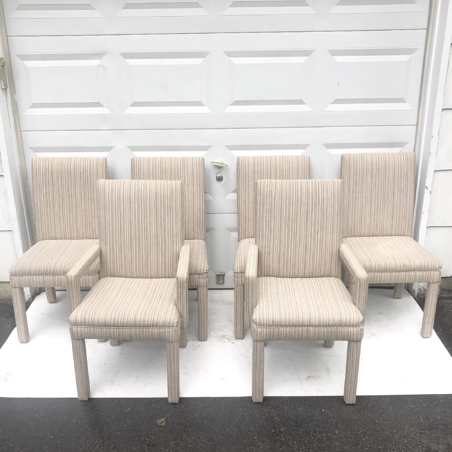 Modern Parson Style Dining Chairs - image-1